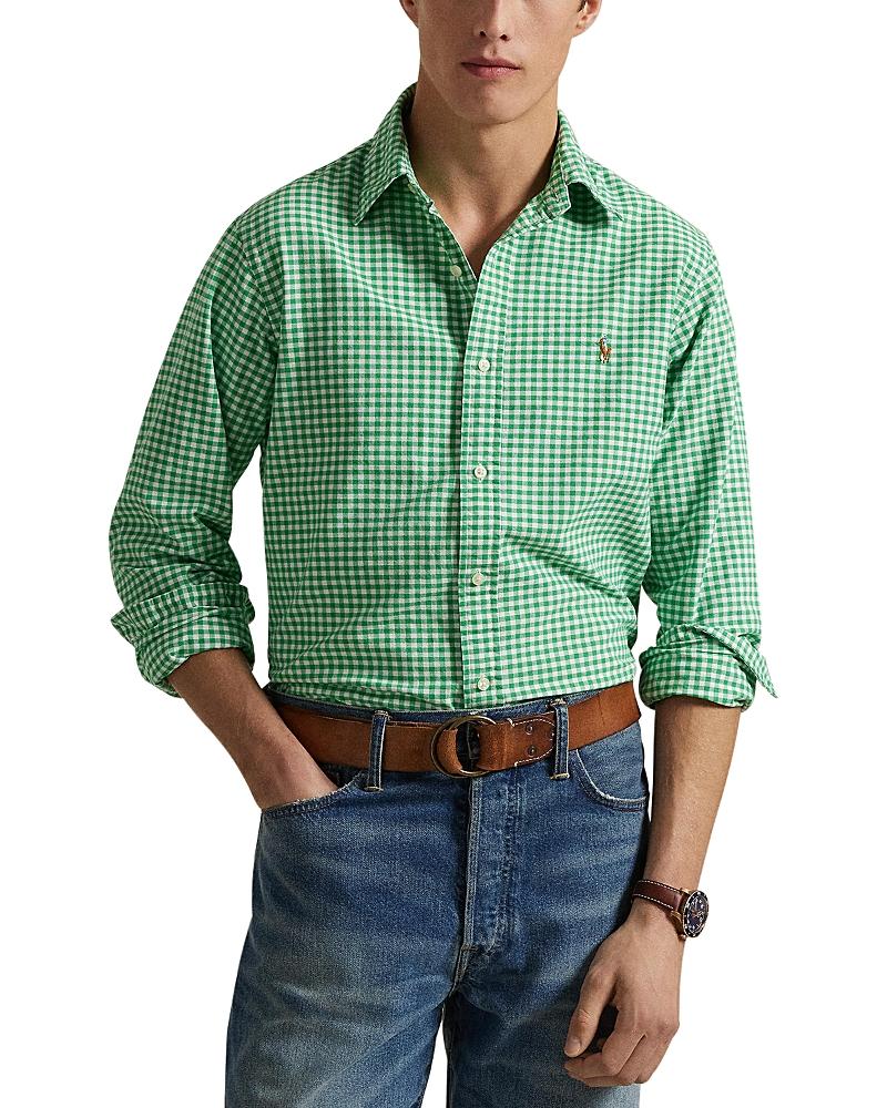 Polo Ralph Lauren Classic Fit Plaid Oxford Button Down Shirt Product Image