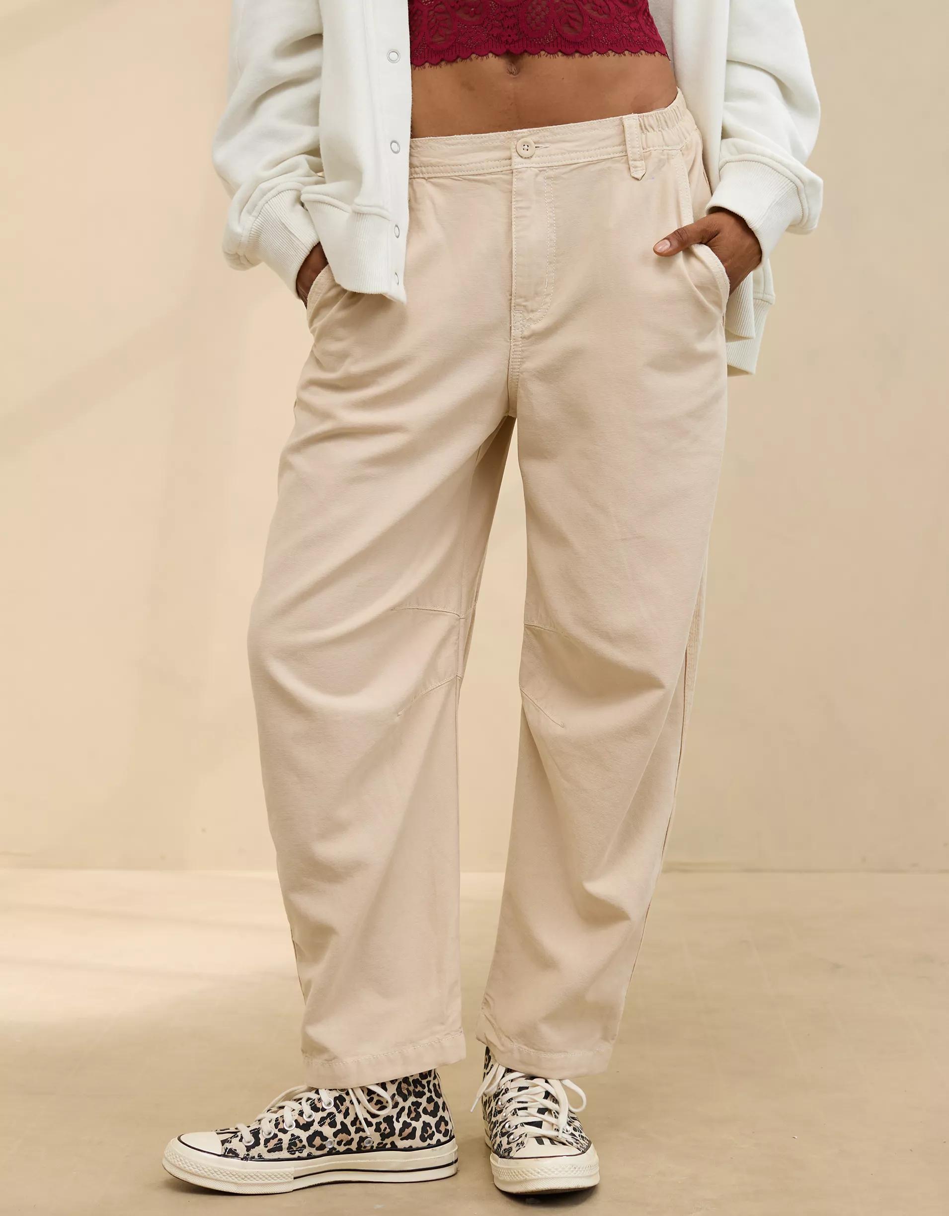 Aerie Barrel Leg Pant Product Image