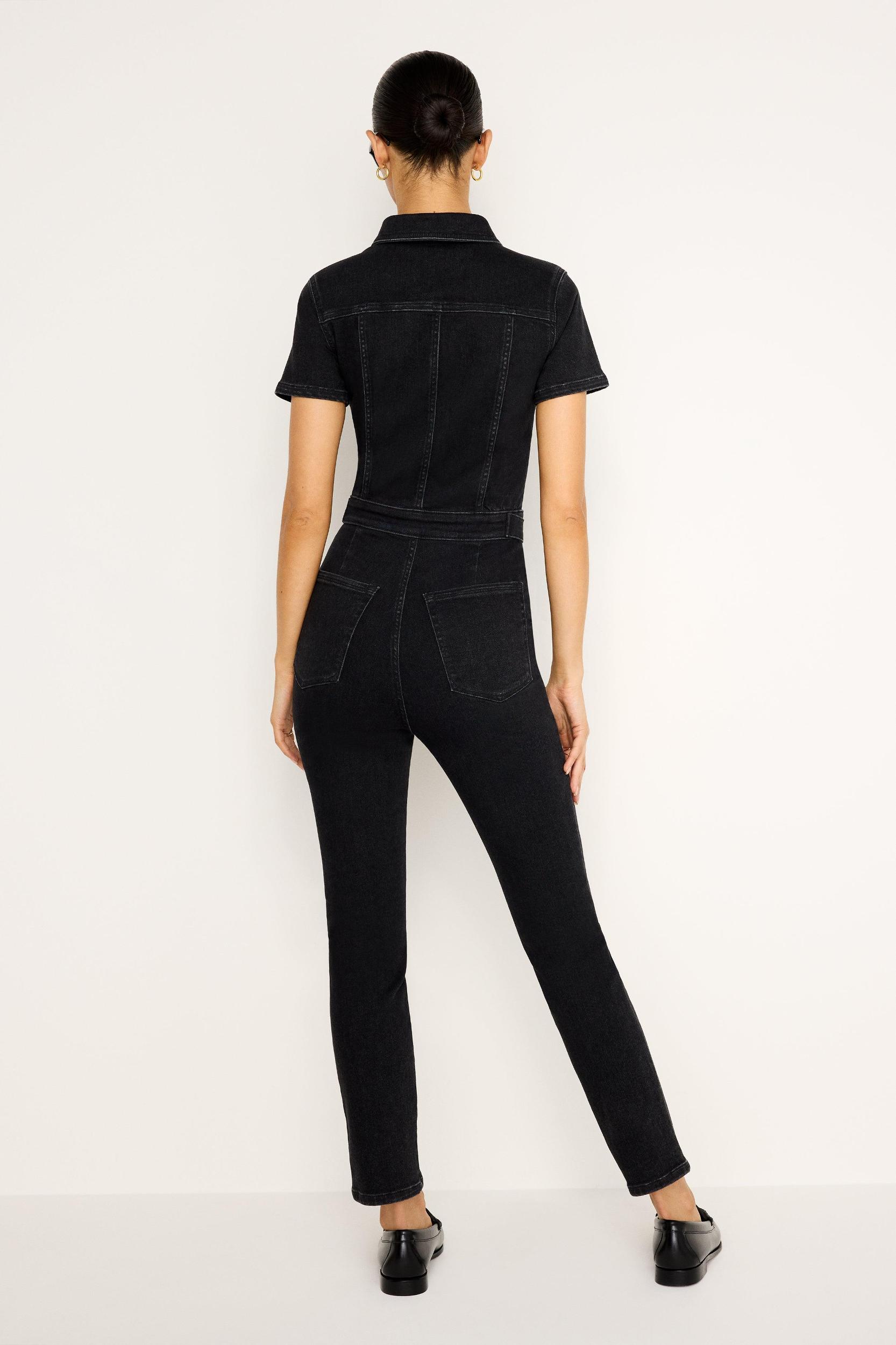 FIT FOR SUCCESS JUMPSUIT | BLACK367 Product Image
