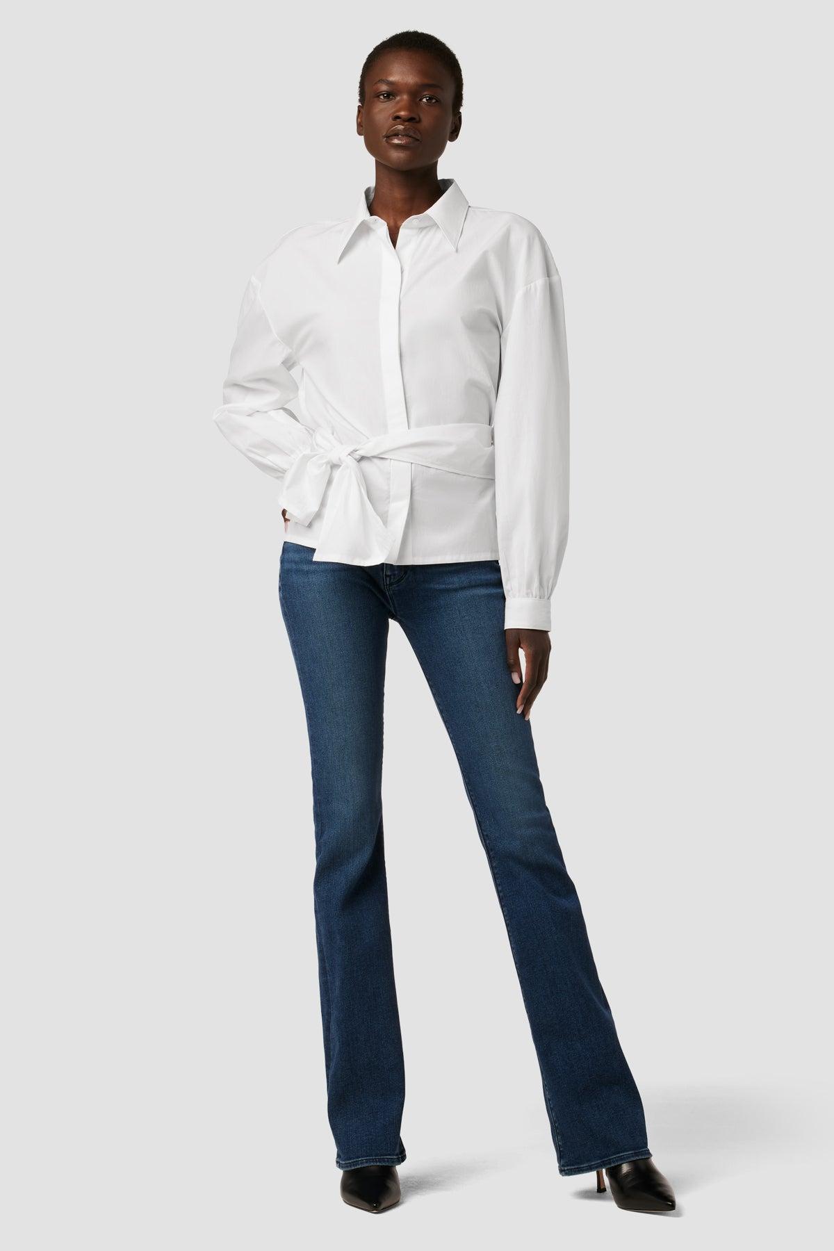 Wrap Poplin Top Female Product Image