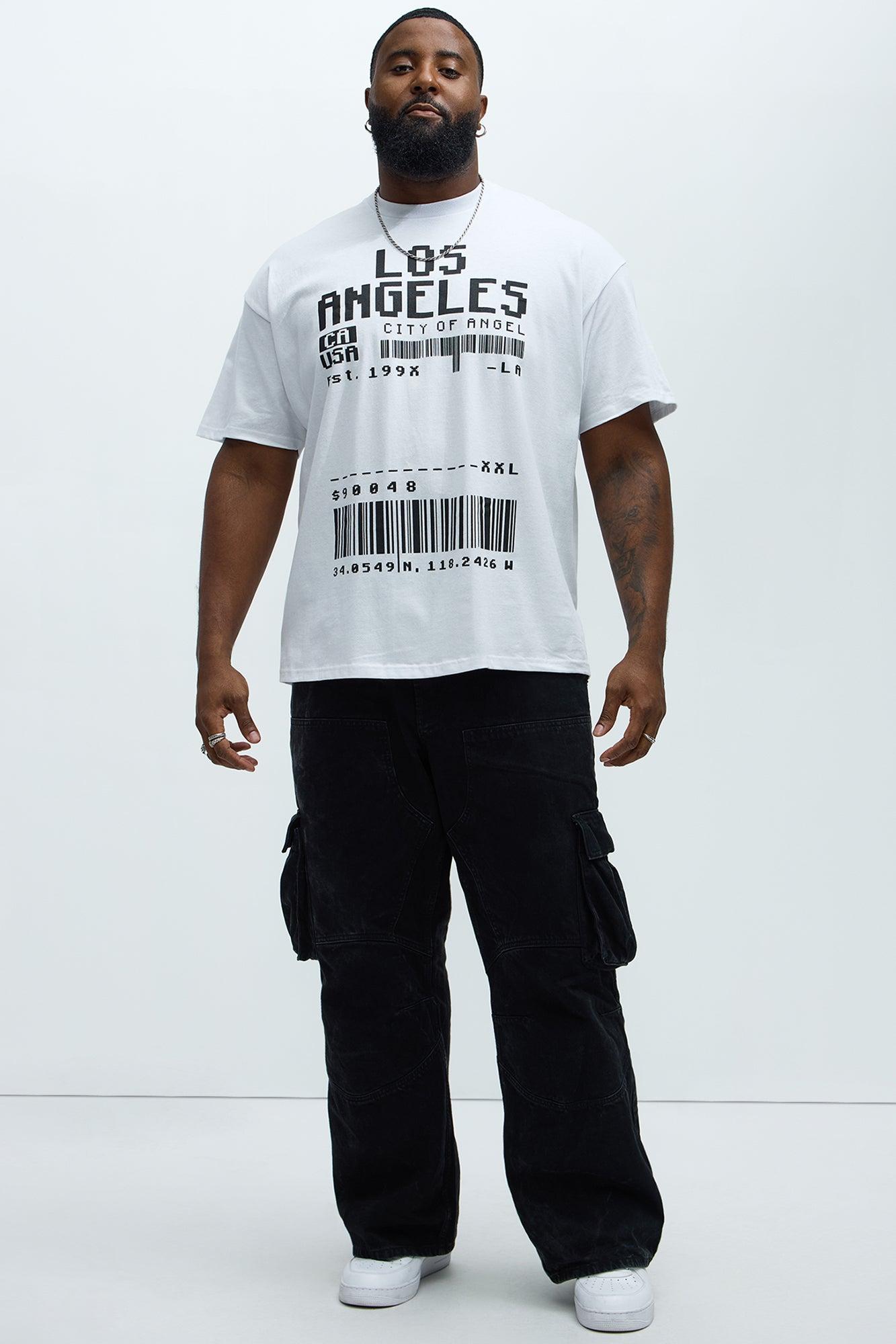 City Of Angeles LA Short Sleeve Tee - White Product Image
