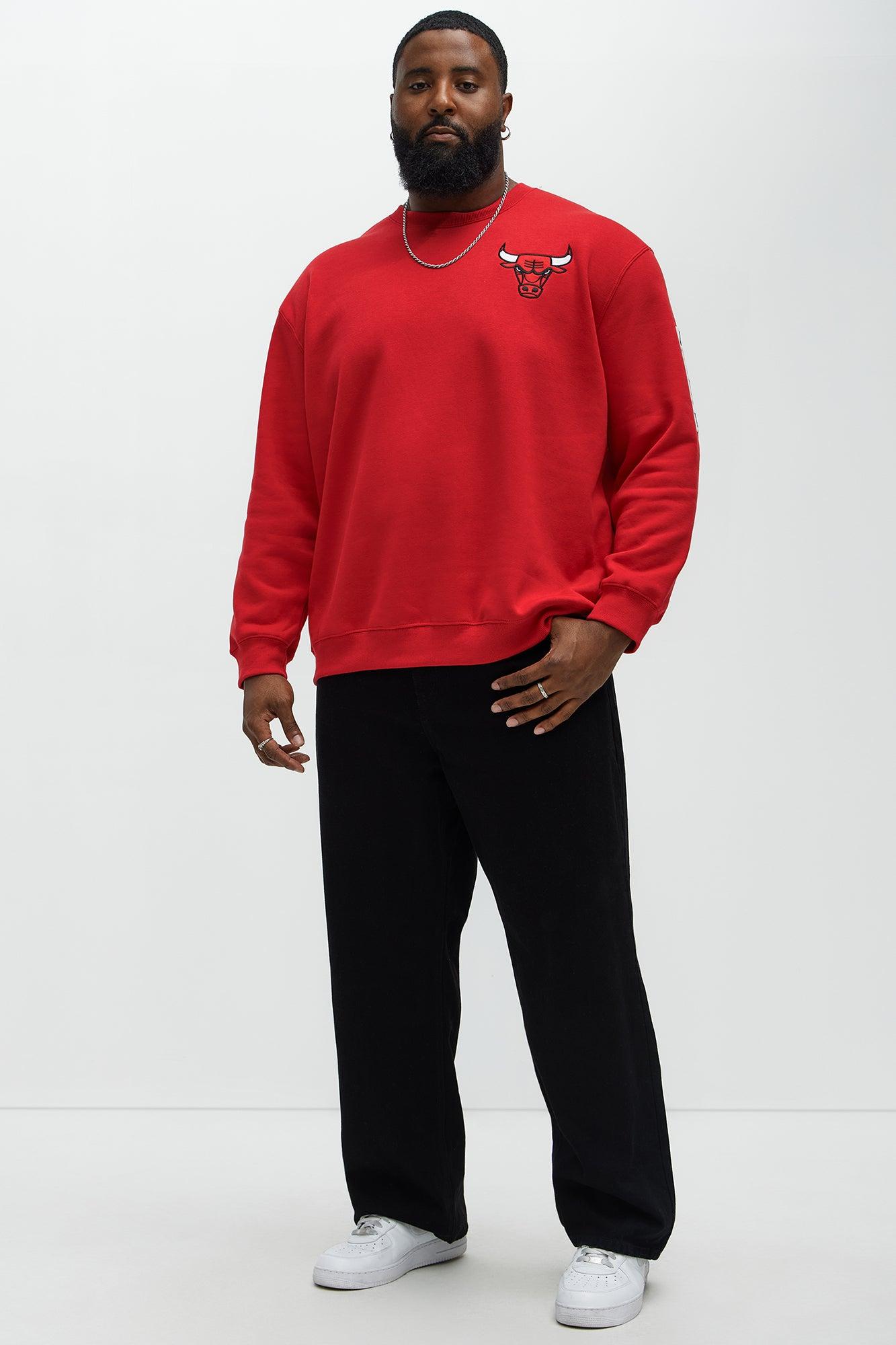 Bulls Loud Crewneck Sweatshirt - Red Product Image