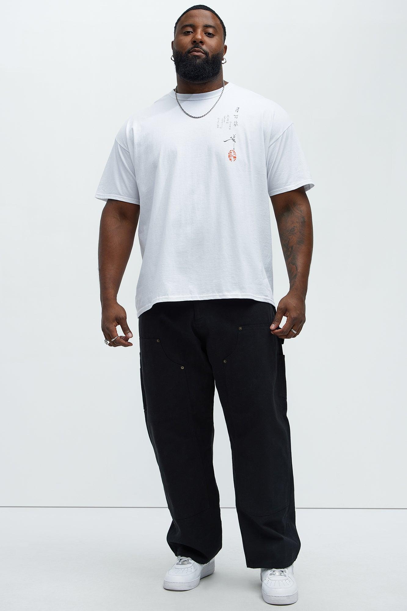 Sunflower Samurai Short Sleeve Tee - White Product Image