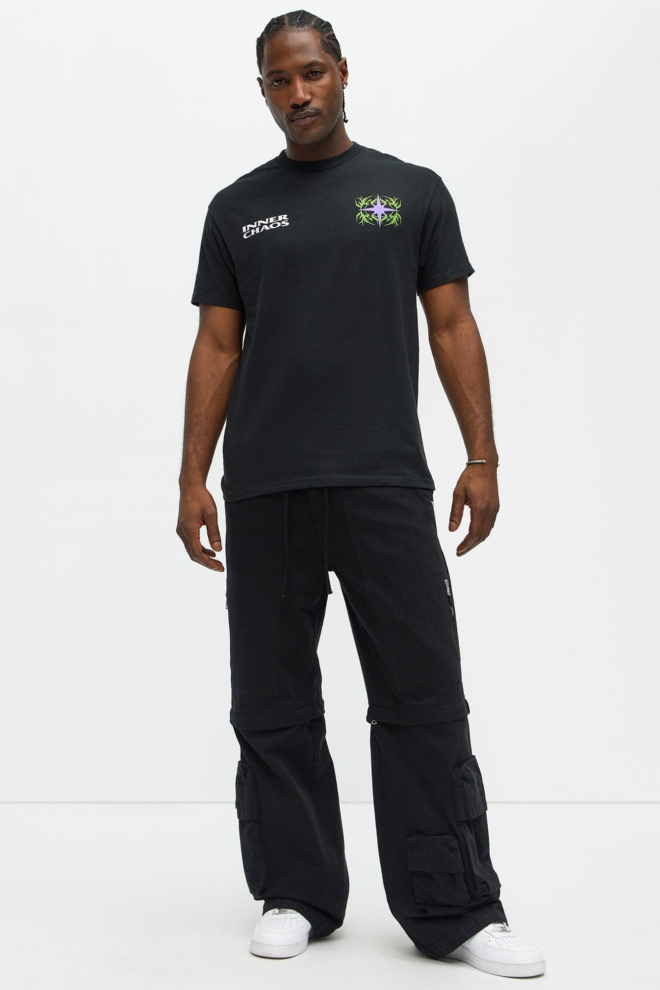 Inner Chaos Short Sleeve Tee - Black Product Image