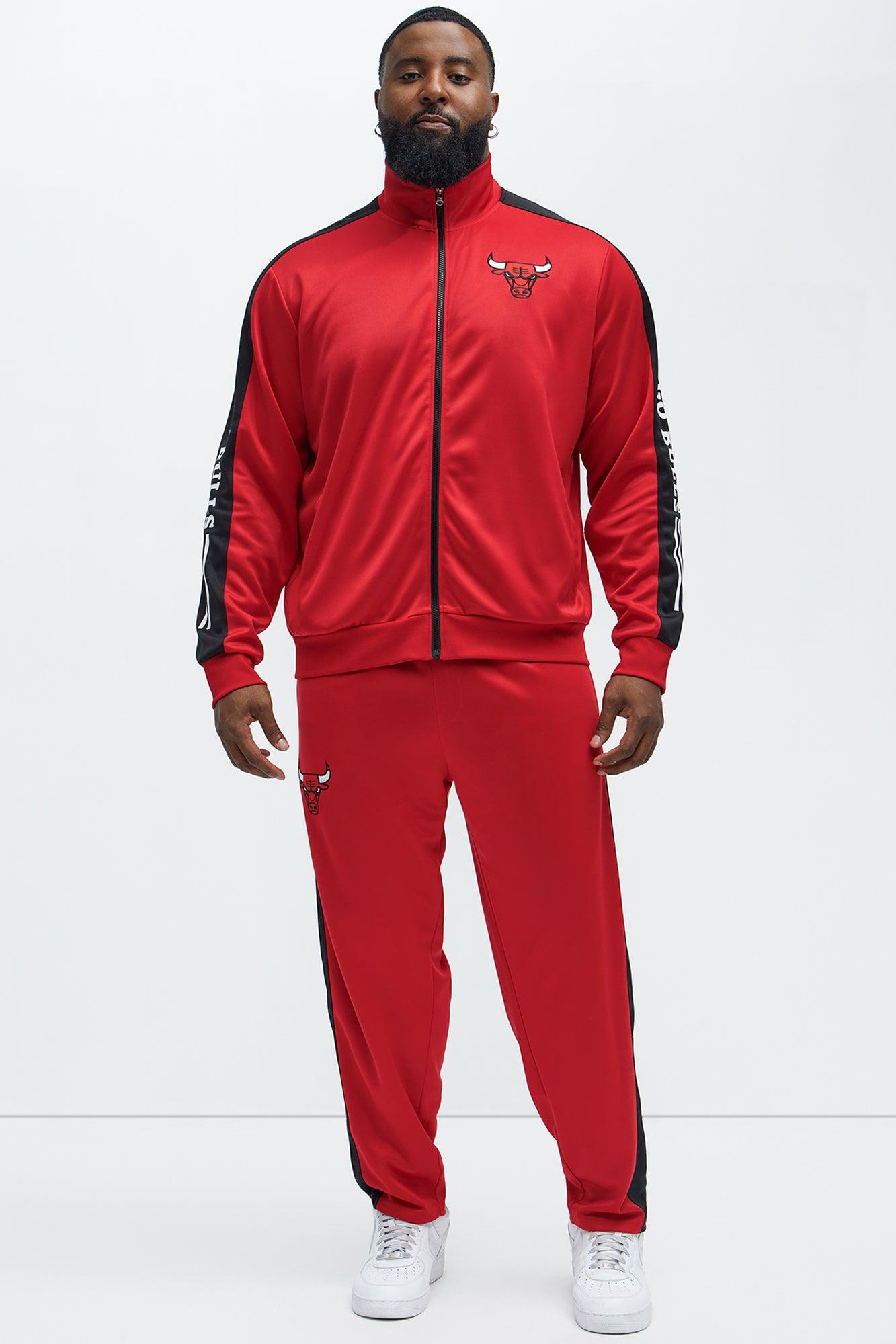 Bulls Stand By Track Jacket - Red Male Product Image