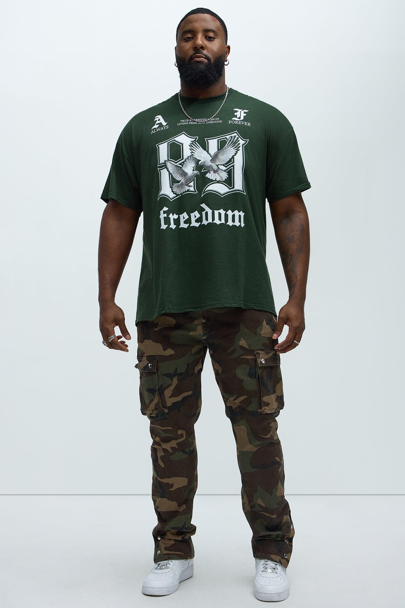 Always Forever Freedom Short Sleeve Tee - Green Product Image