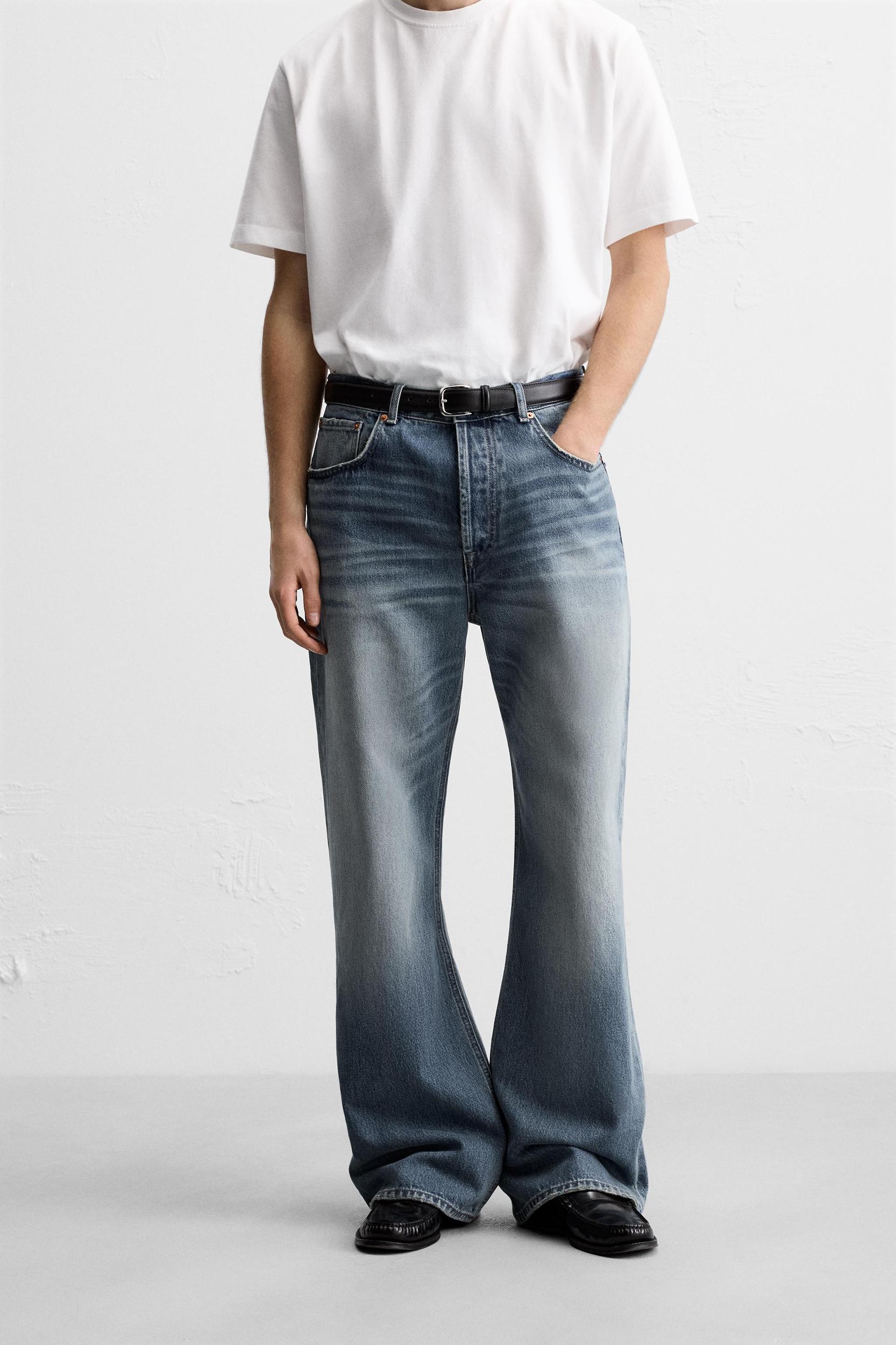 FLARE FIT BAGGY JEANS Product Image