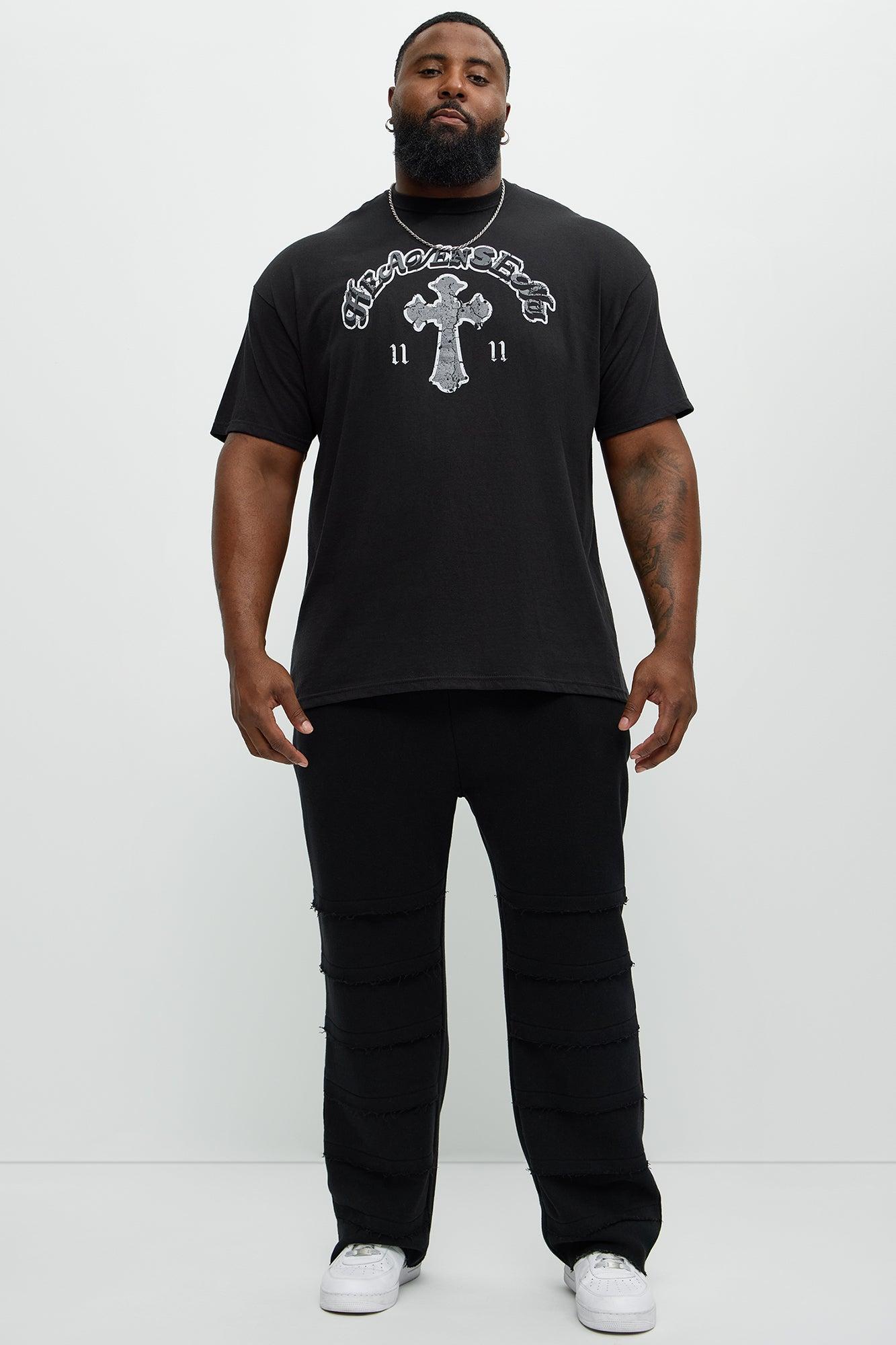 Heaven Sent 11:11 Short Sleeve Tee - Black Product Image