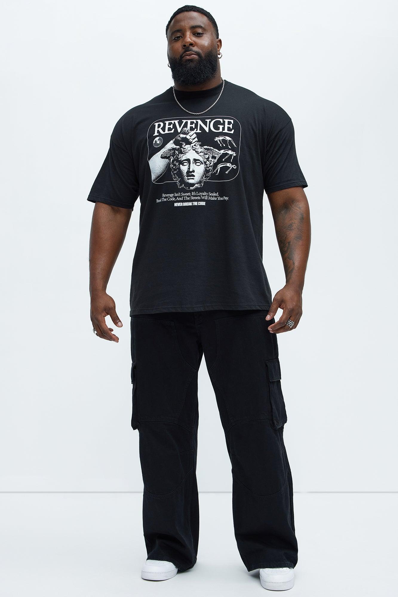 Revenge Isn't Sweet Short Sleeve Tee - Black Product Image