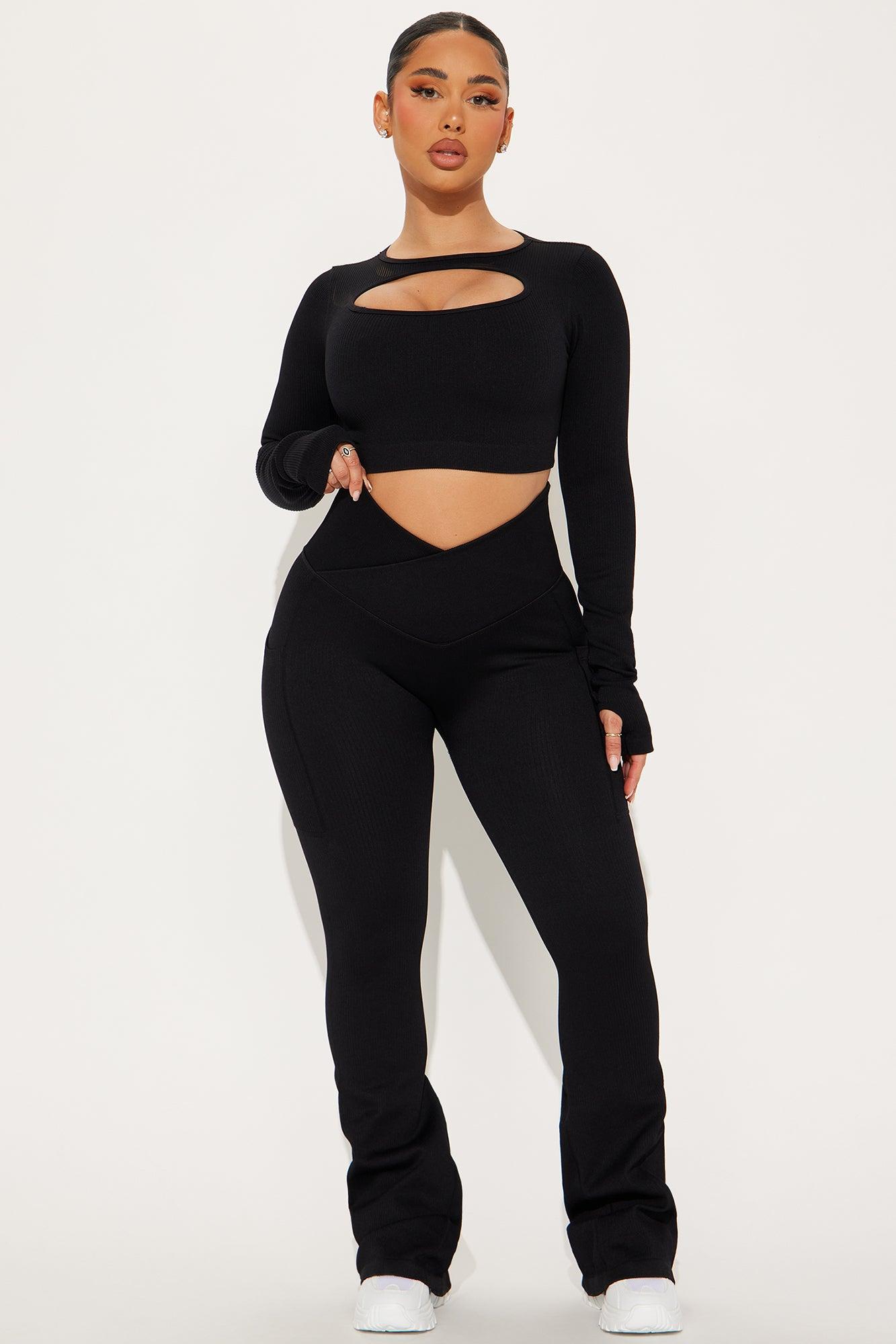 Resistance Effortless Seamless Active Top - Black Product Image