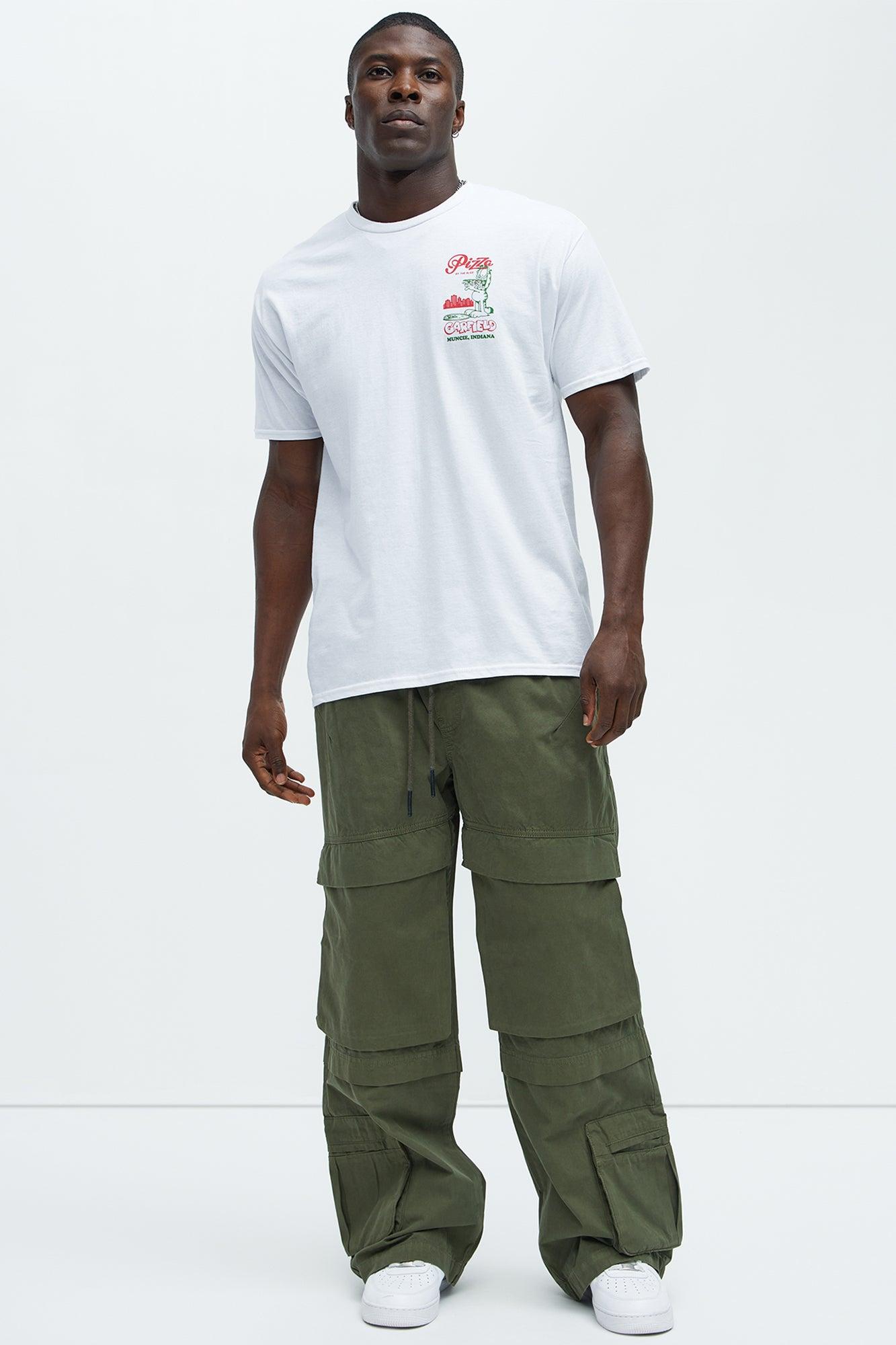 Garfield Pizza Co. Short Sleeve Tee - White Product Image