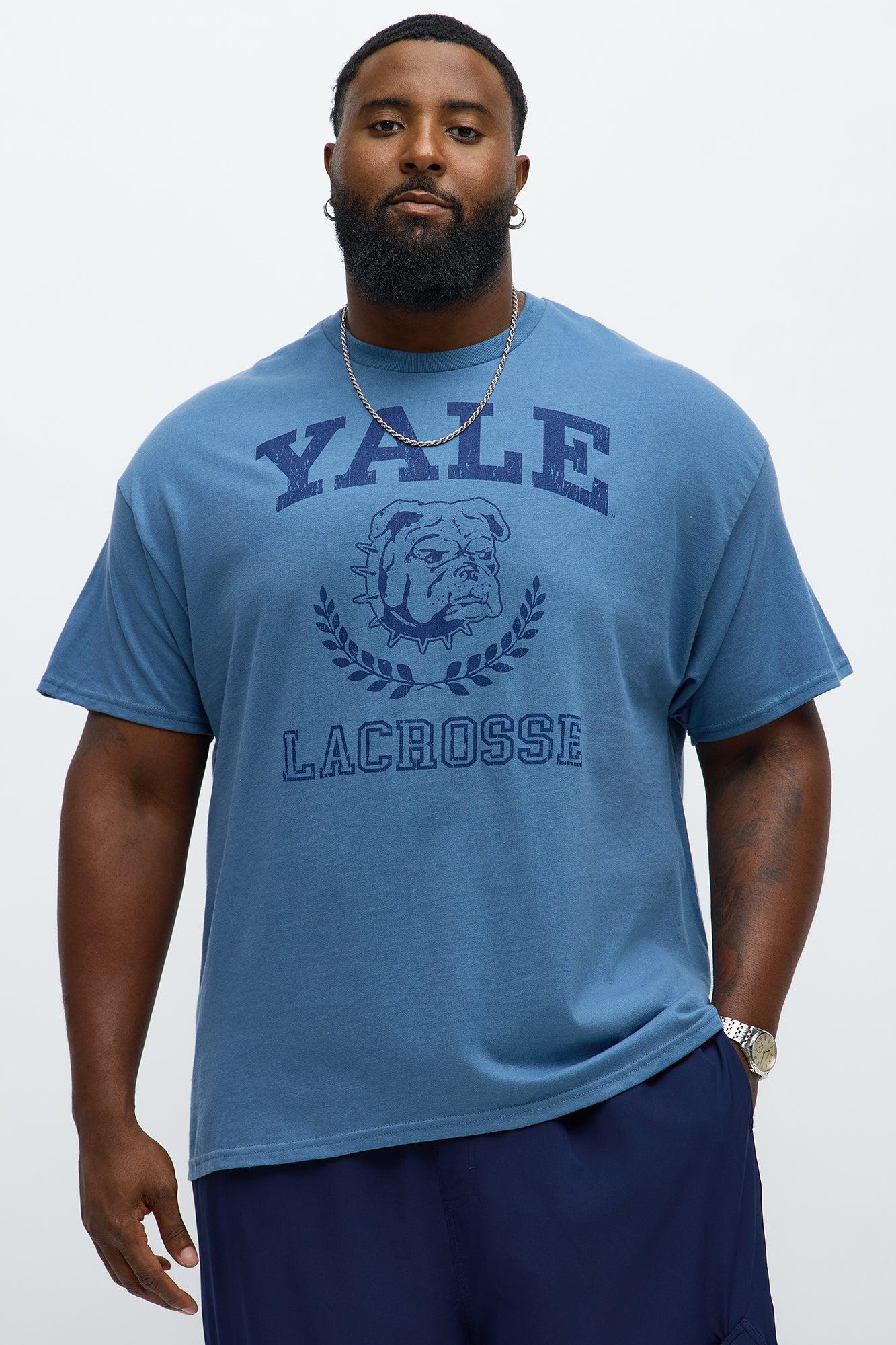 Yale Lacrosse Team Short Sleeve Tee - Indigo Male Product Image