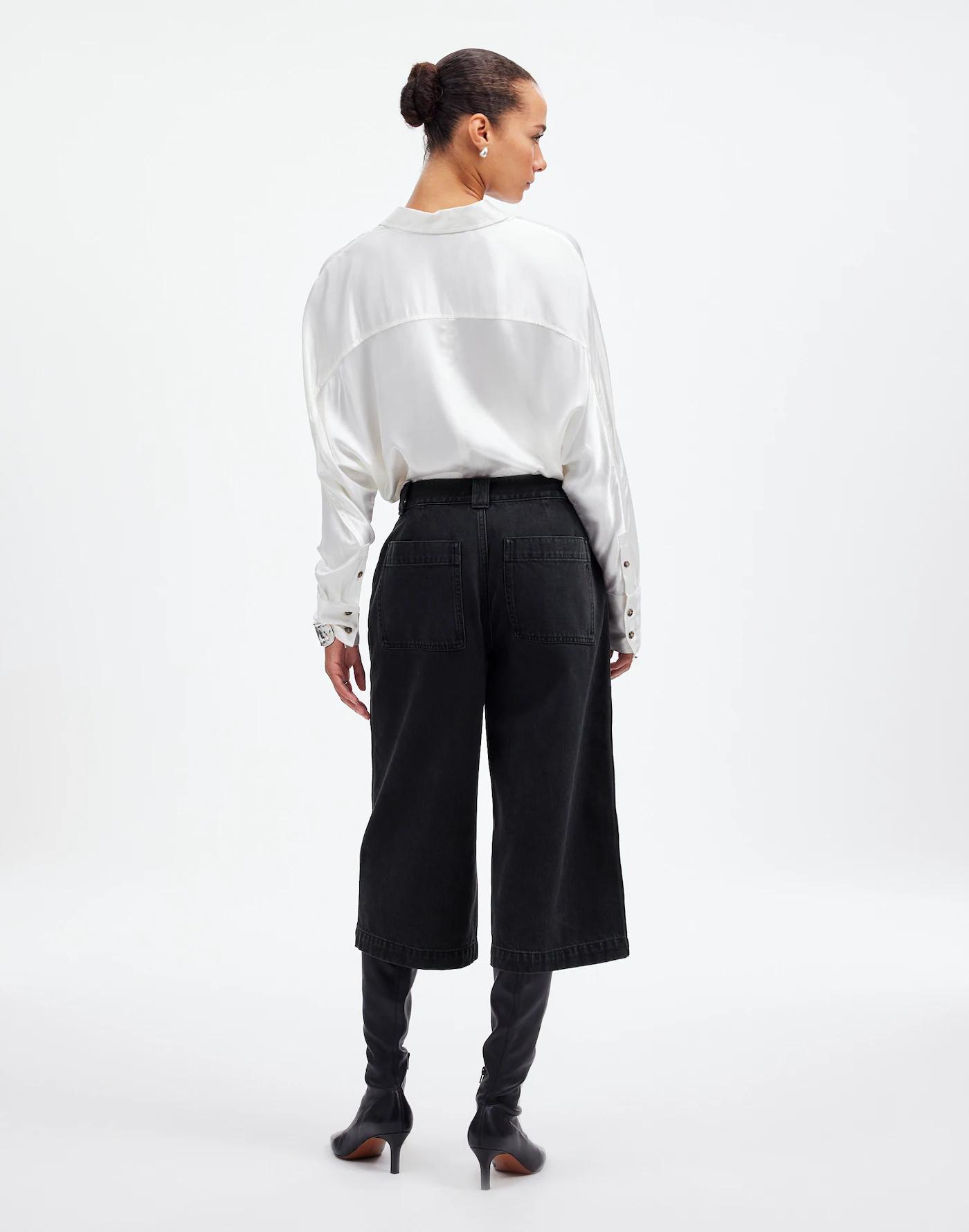 Denim Culottes Product Image