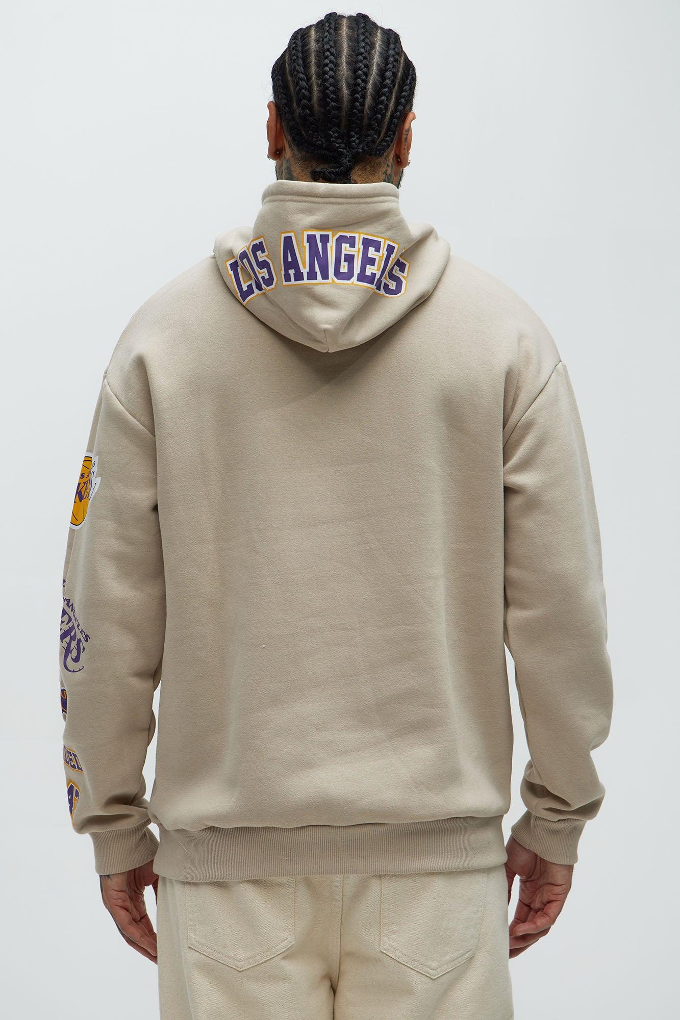 Lakers City Connect Hoodie - Sand Male Product Image