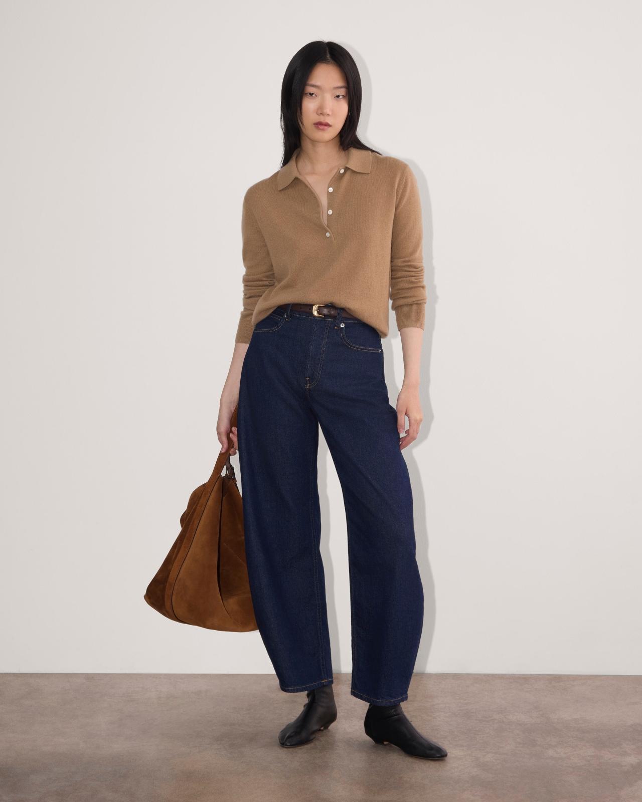 Womens Classic Polo in Cashmere Sweater by Everlane Product Image