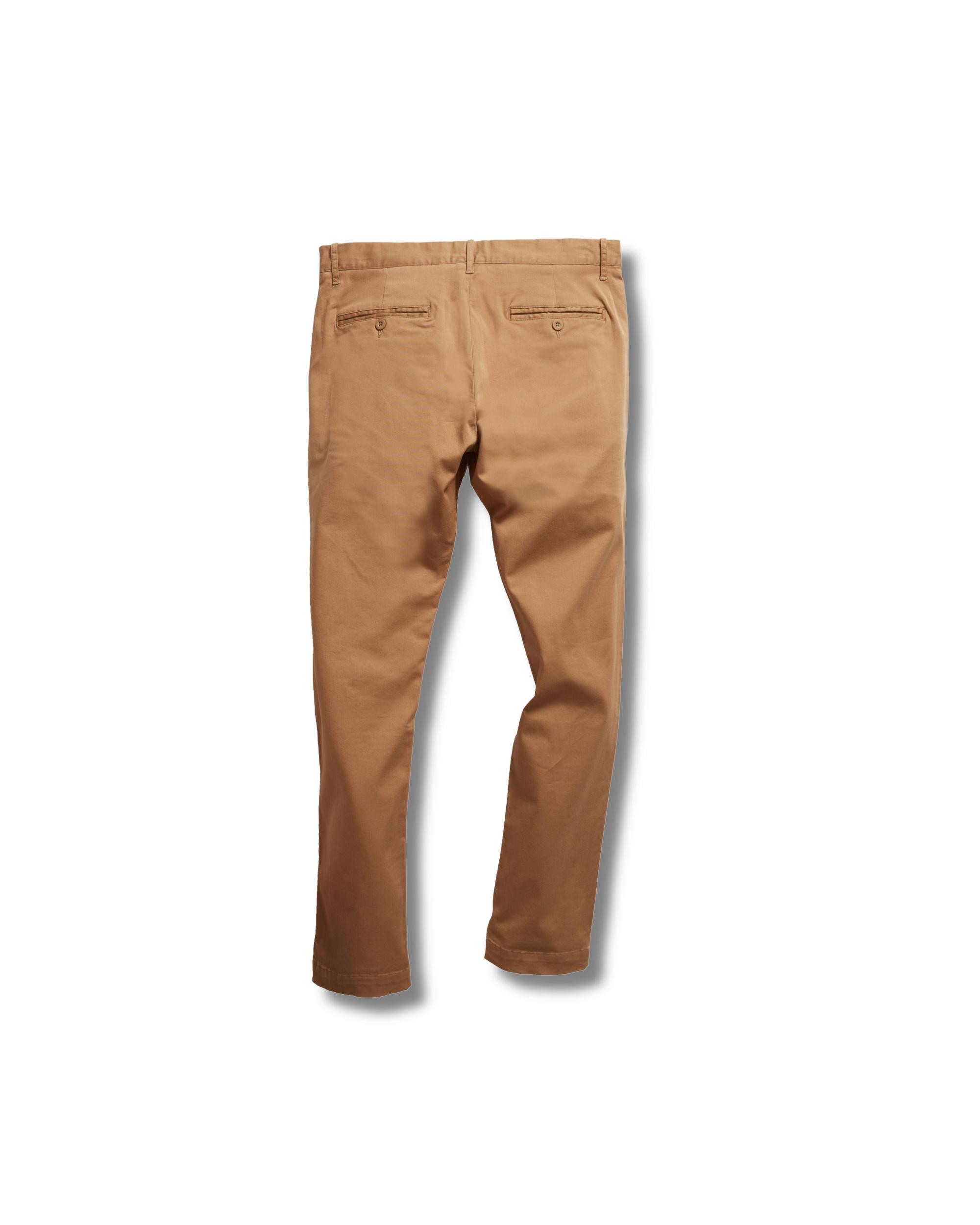 Jesse Stretch Chino Pants (Slim Fit) - British Tan Product Image