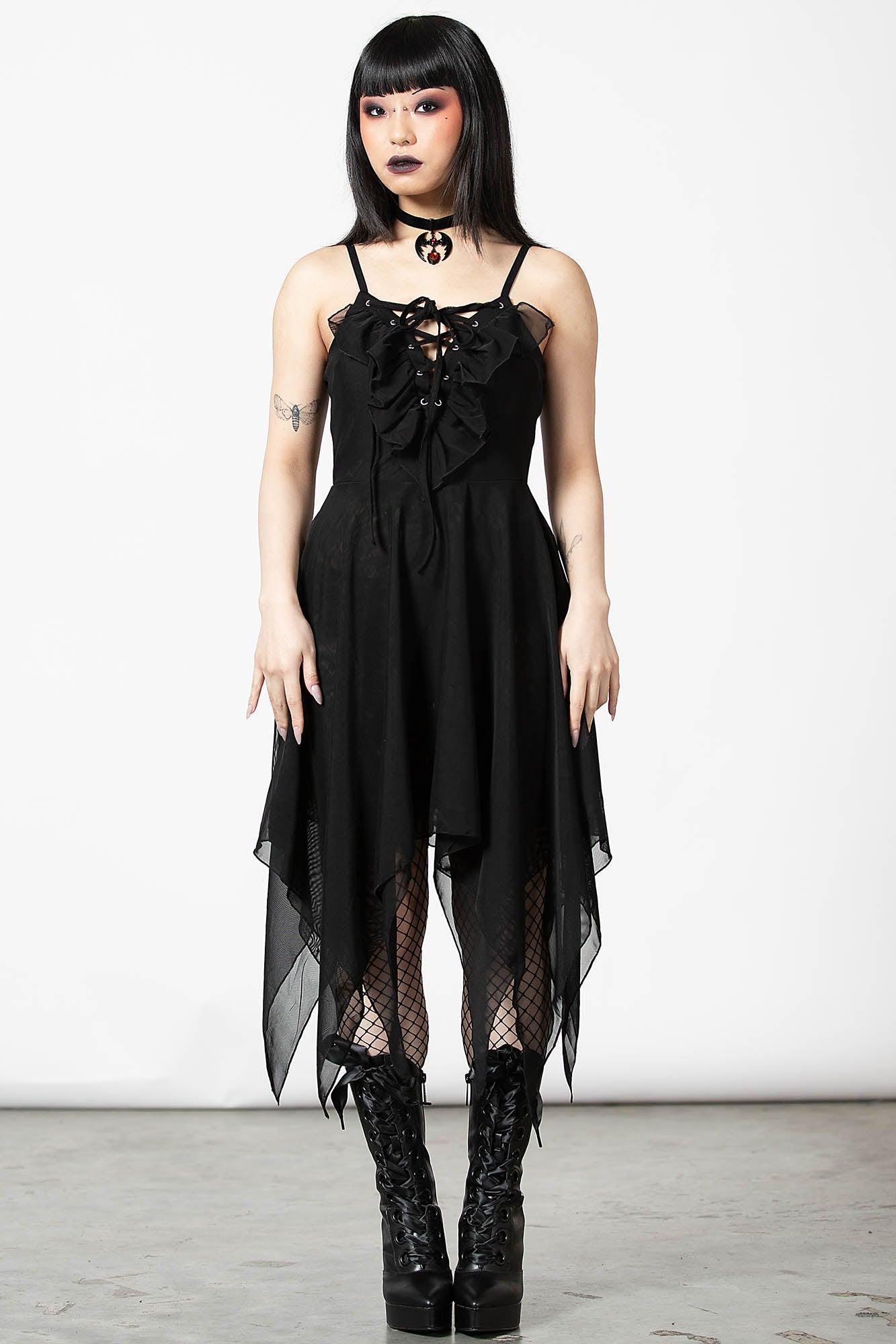 Anshee Lace-Up Dress Female Product Image