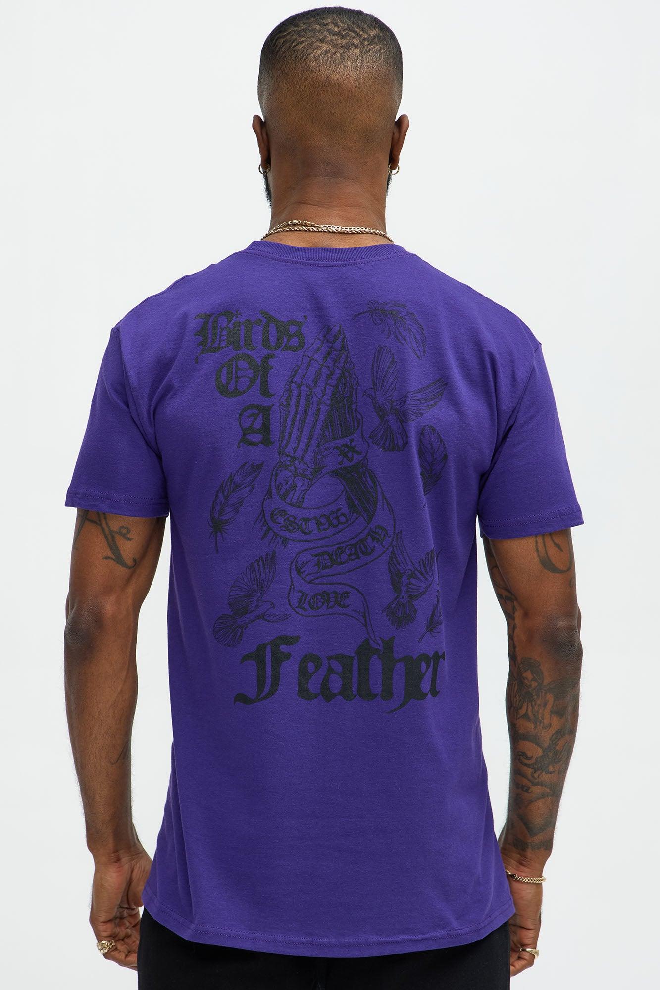 Birds Of A Feather Short Sleeve Tee - Purple Product Image