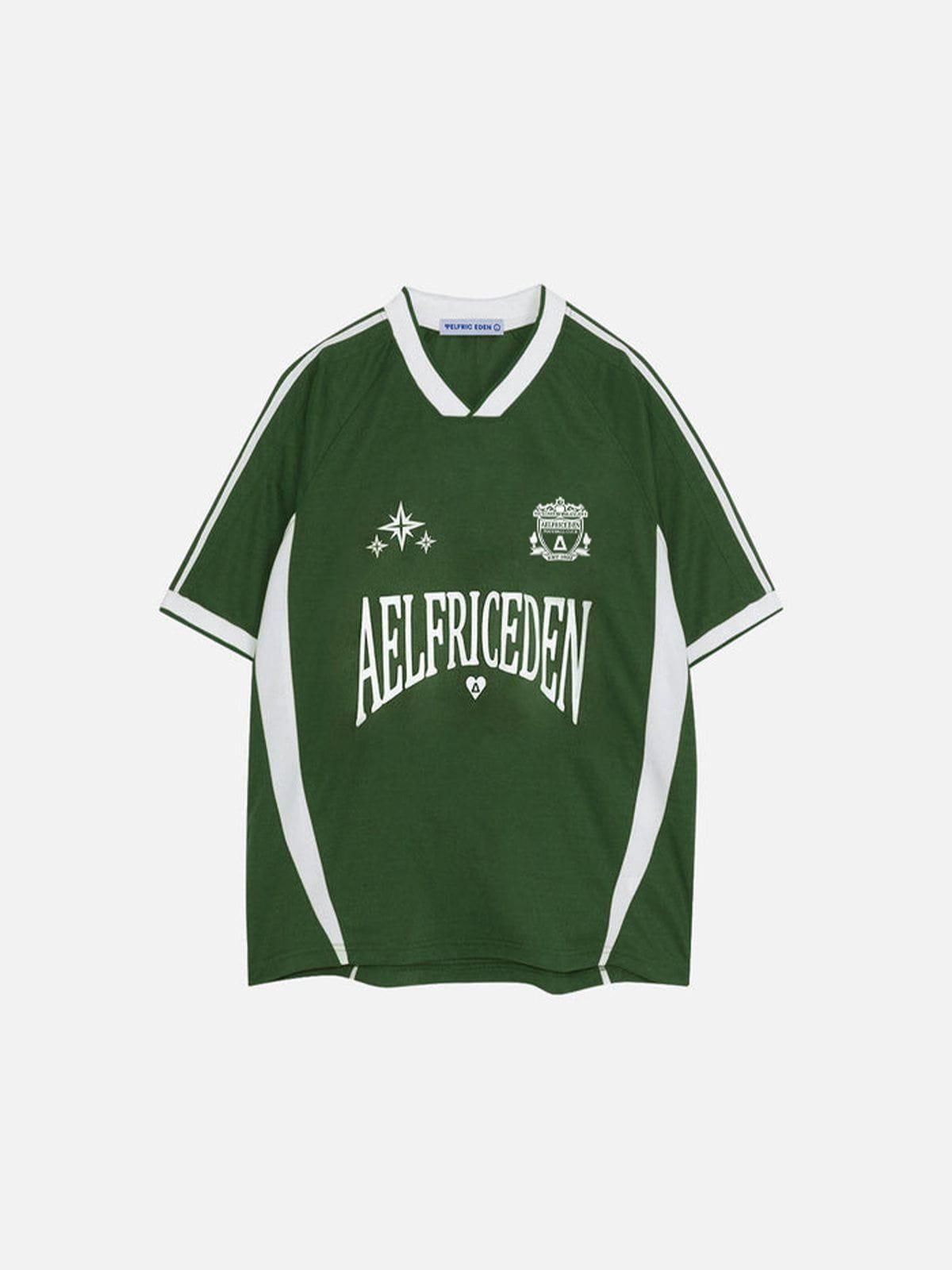 Aelfric Eden Color Blocking Soccer Jersey Product Image