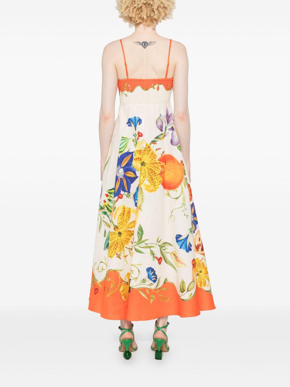 Flores midi dress Product Image
