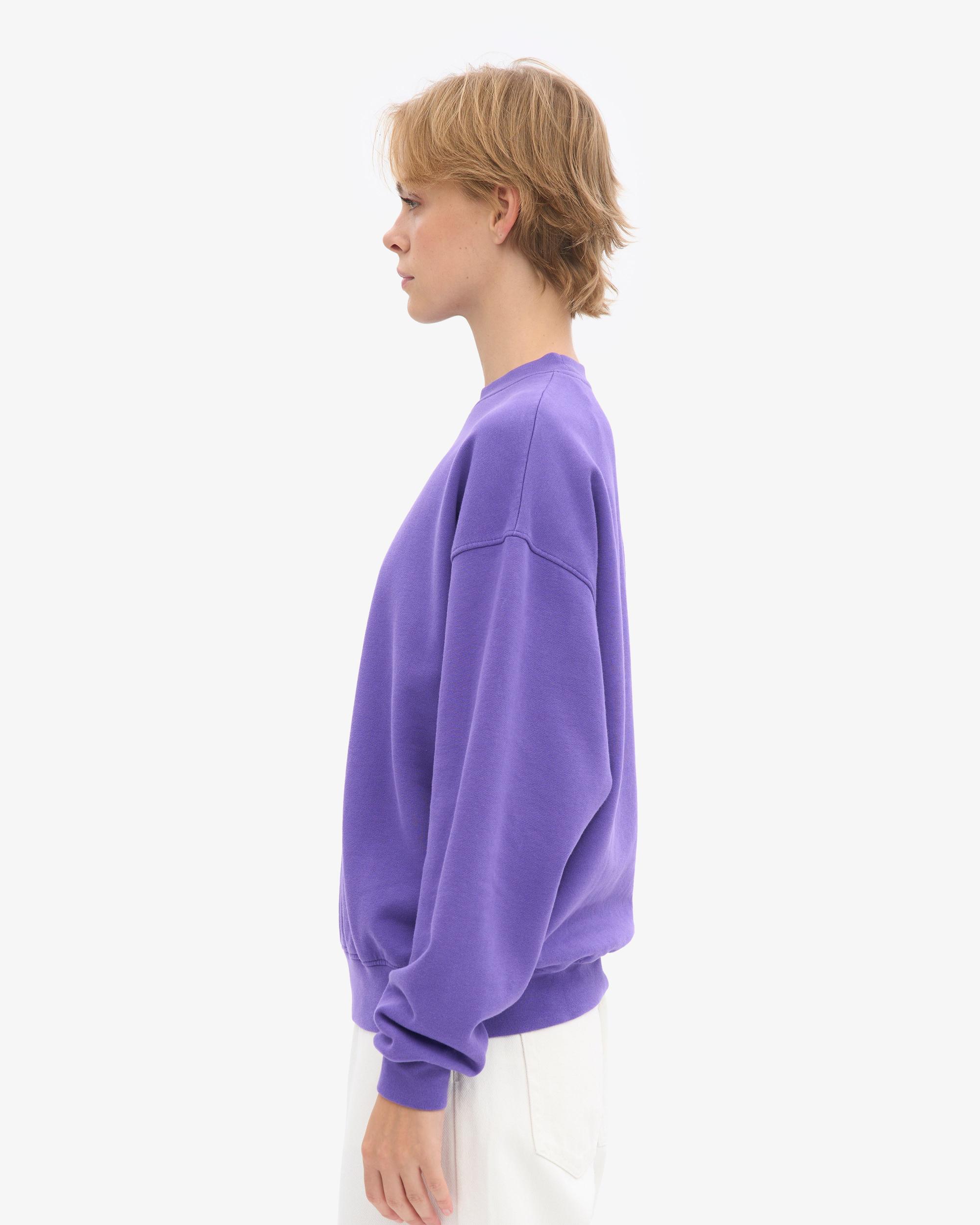 Organic Oversized Crew - Cedar Brown Product Image