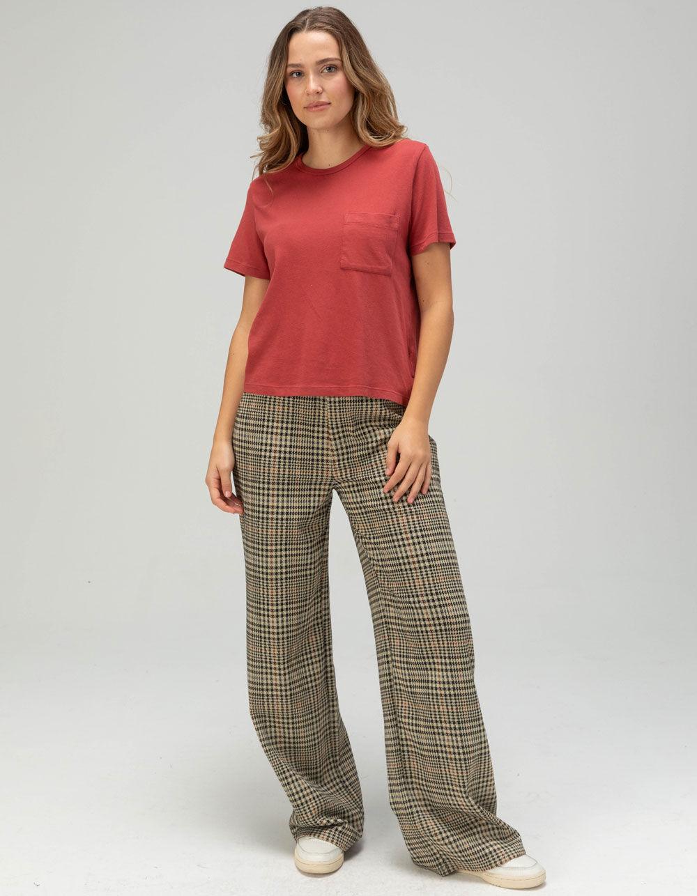 BRIXTON Carefree Womens Pocket Tee - BLACK RINSE Product Image