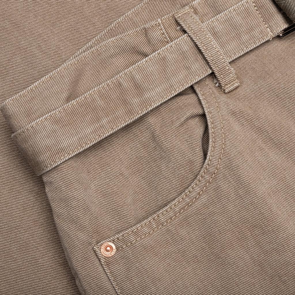 Belted Jeans - Beige Male Product Image