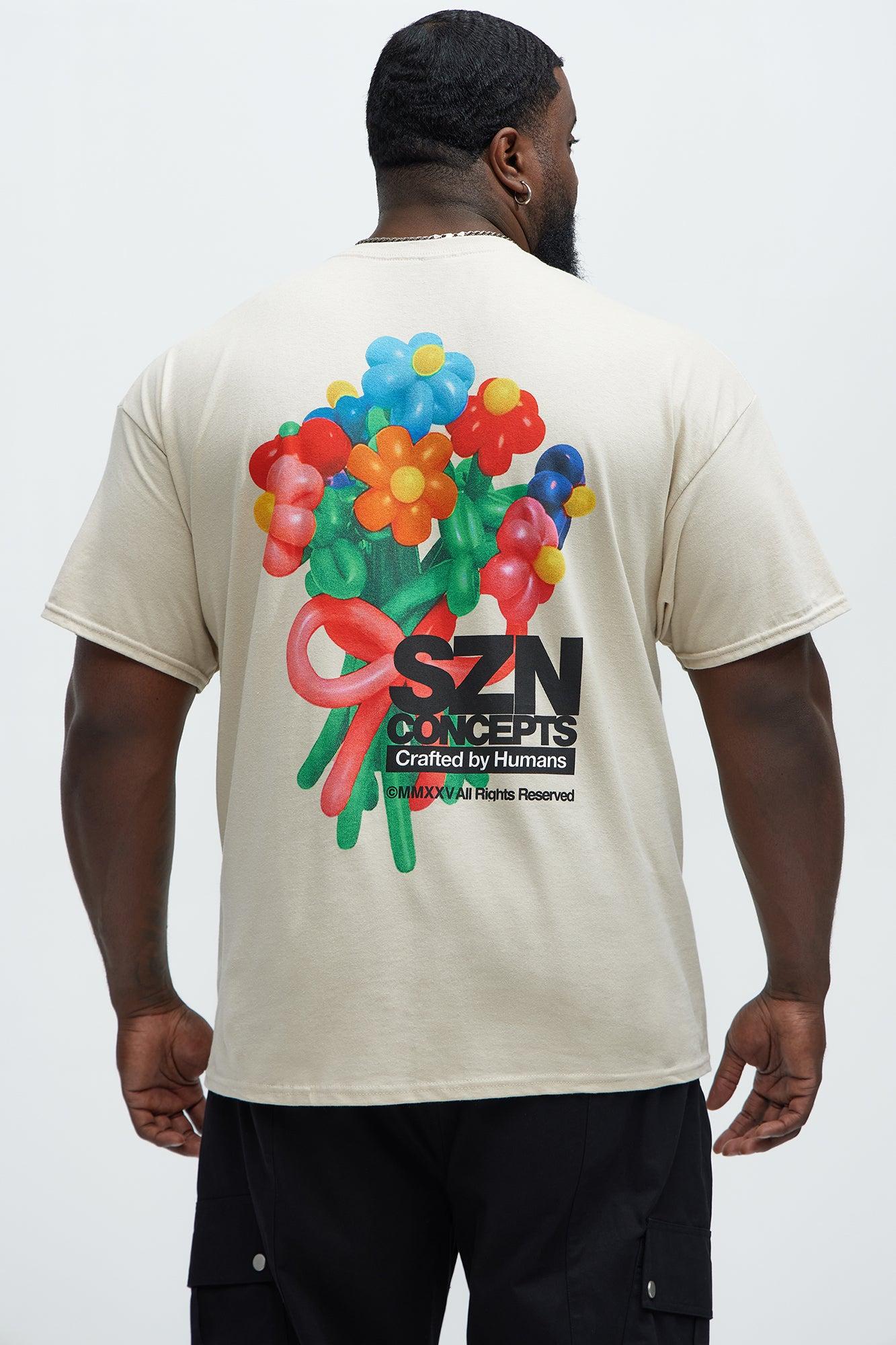 SZN Concepts Short Sleeve Tee - Sand Product Image