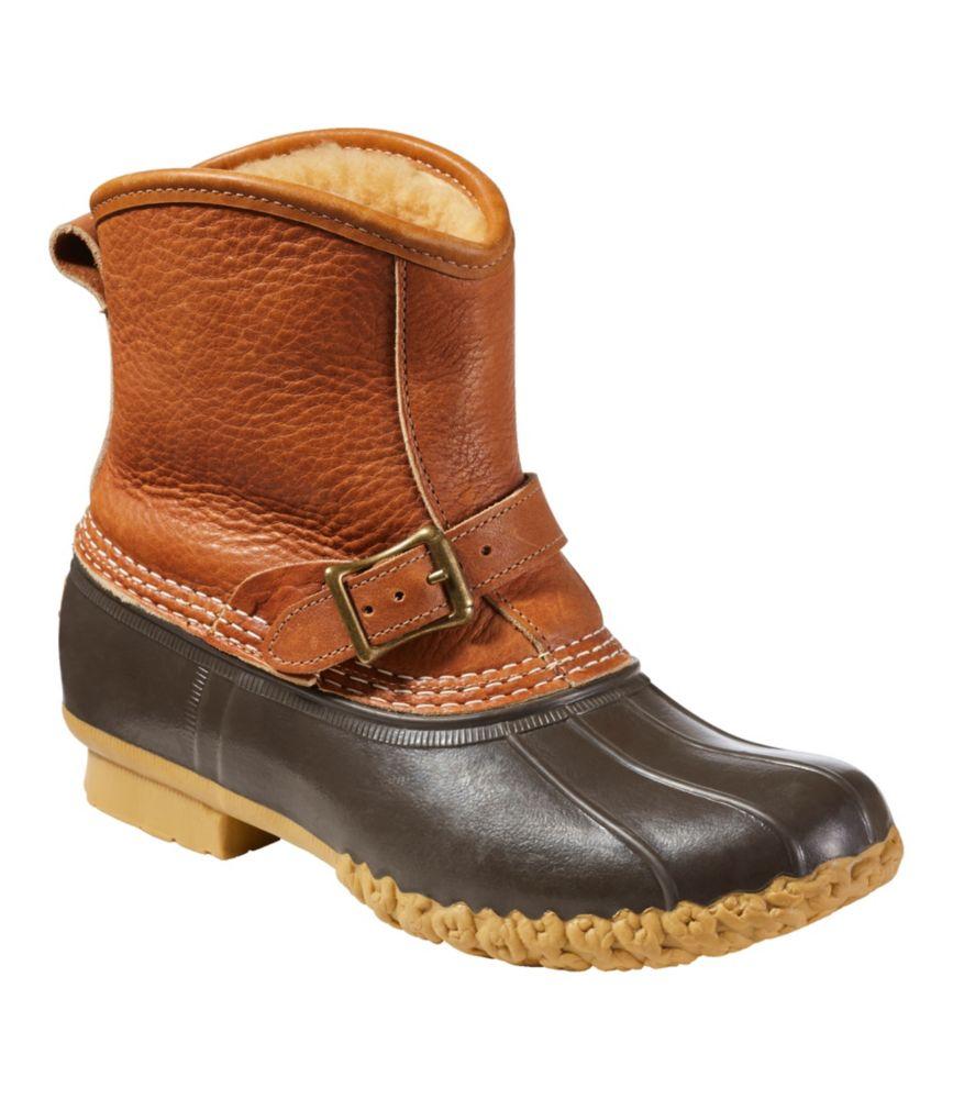 Women's Bean Boots, 7" Shearling-Lined Lounger Product Image