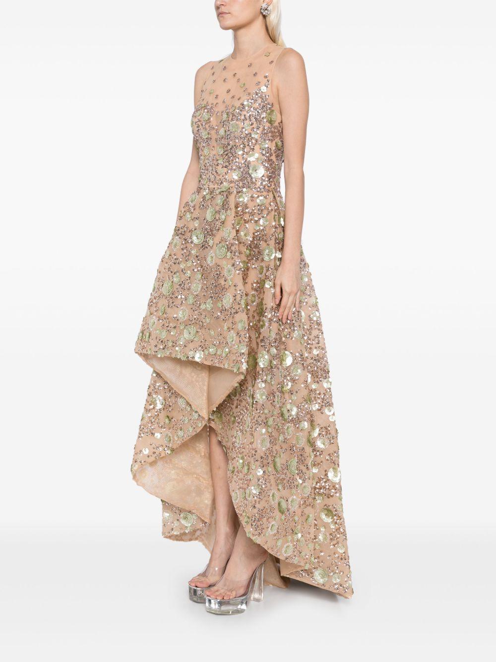 bead-embellished tulle gown Product Image