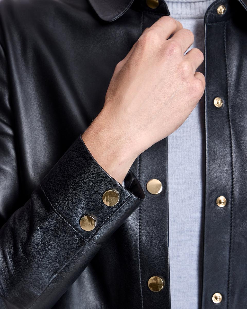 Leather Shirt Product Image
