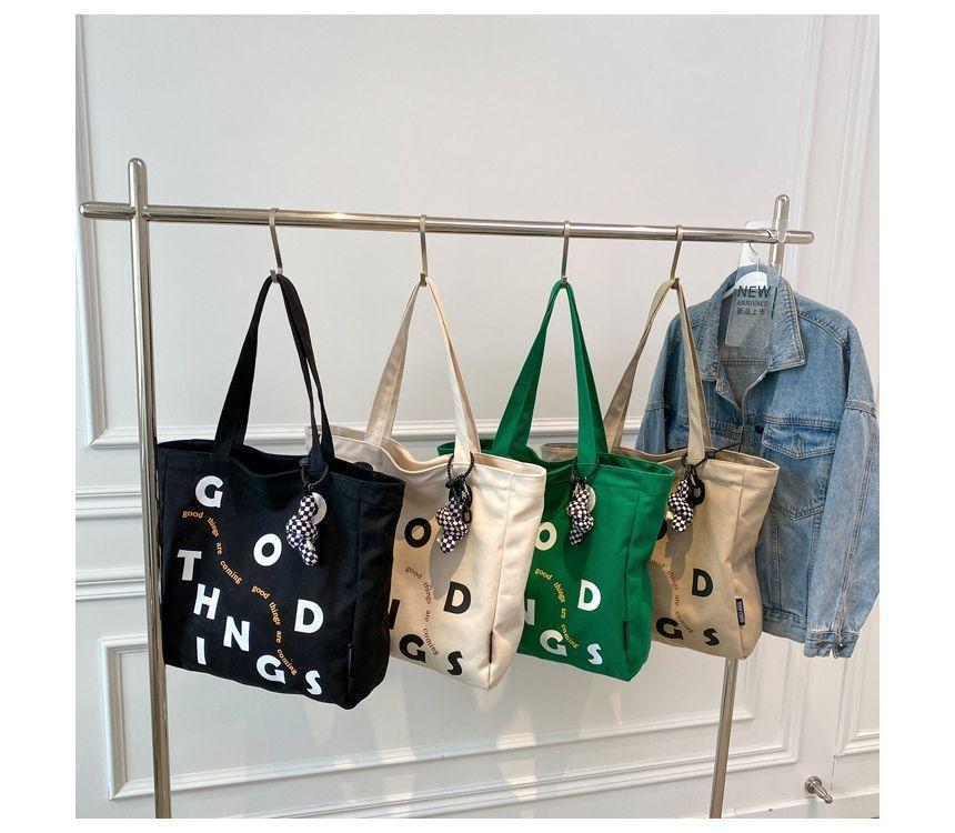 Lettering Tote Bag Product Image