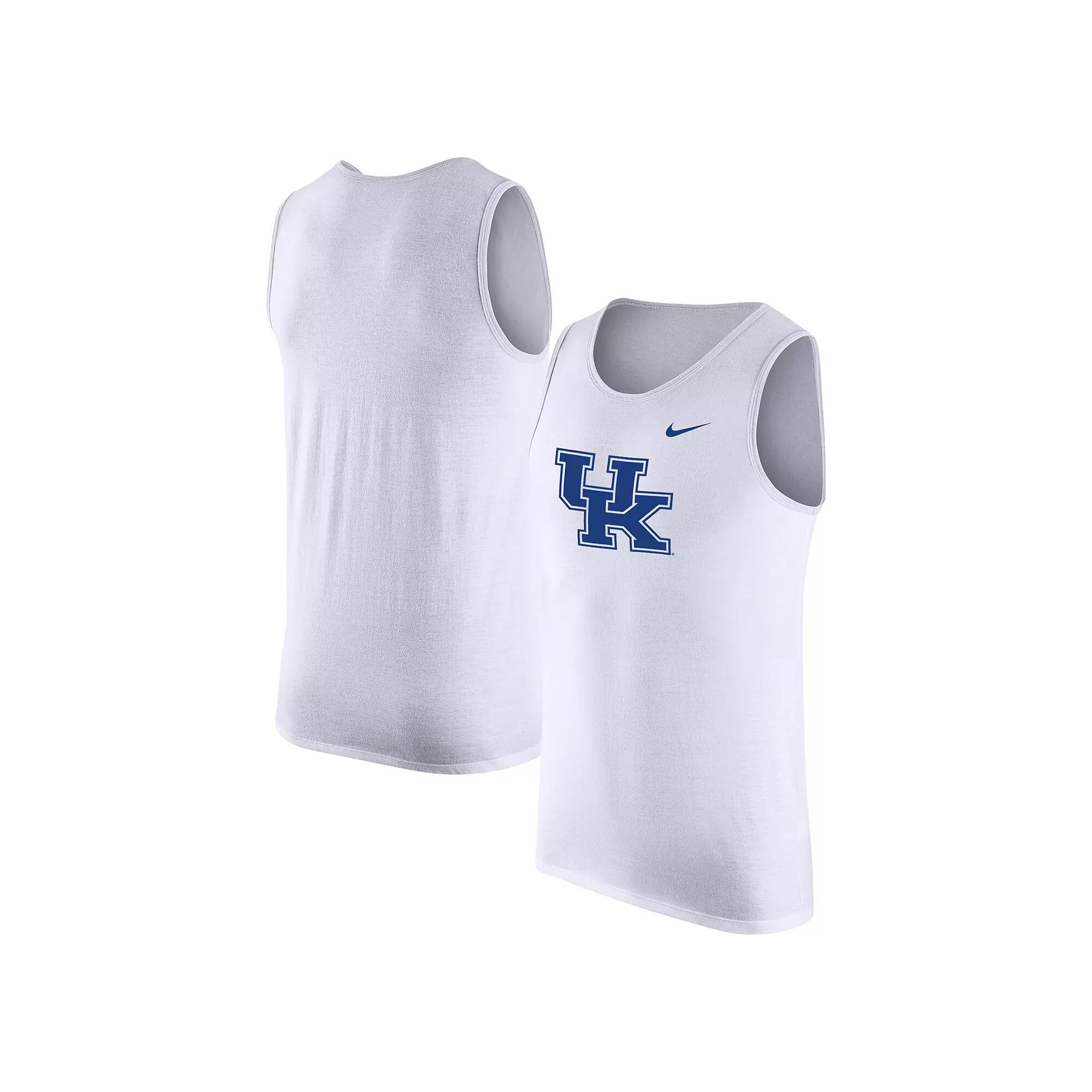 Men's Nike White Kentucky Wildcats Tank Top,  Product Image