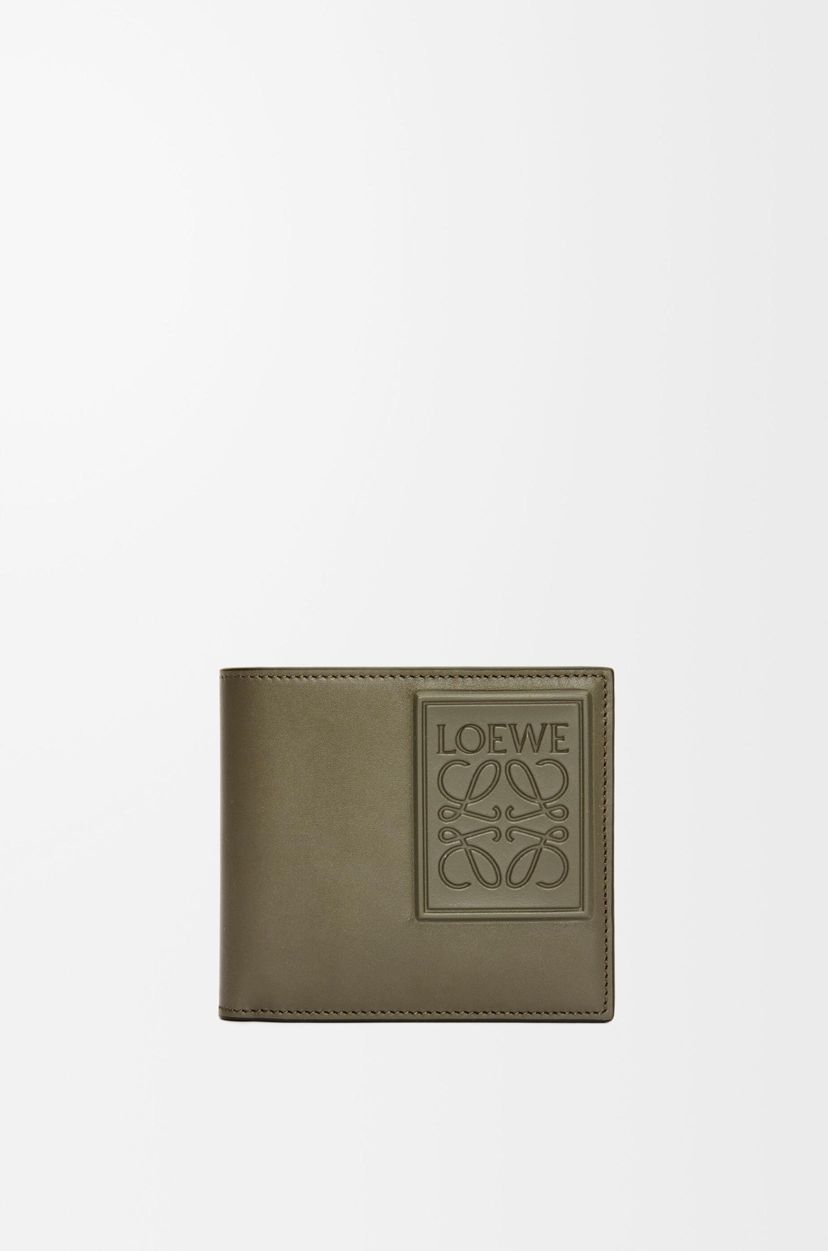 Bifold wallet in satin calfskin Product Image