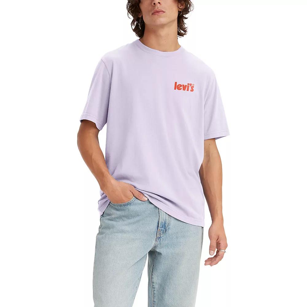 Men's Levi's® Classic Graphic Tee, Size: Large, Purple Rose Product Image