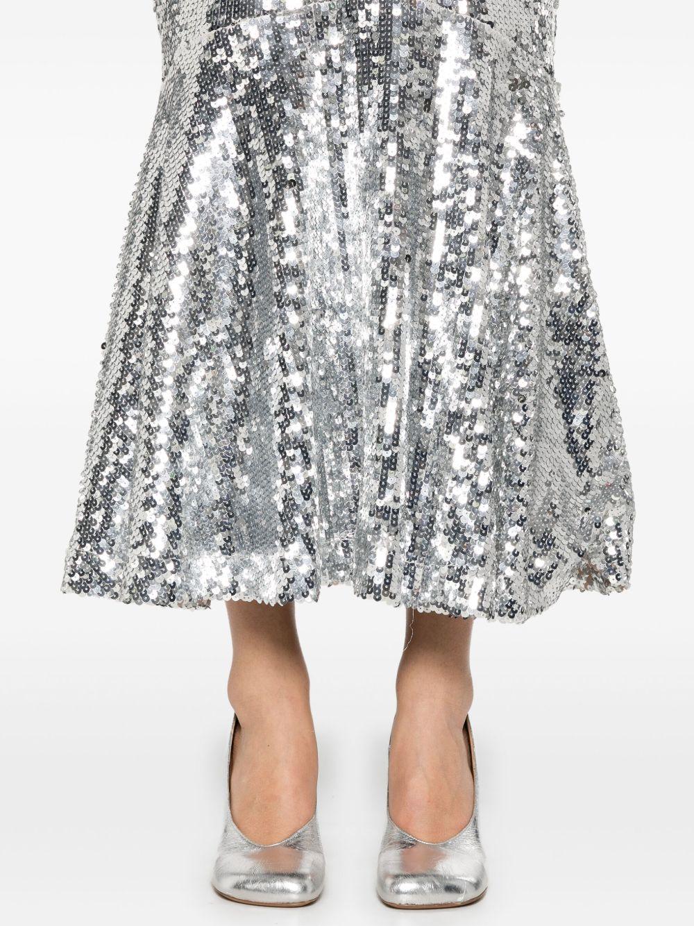 sequined maxi dress Product Image