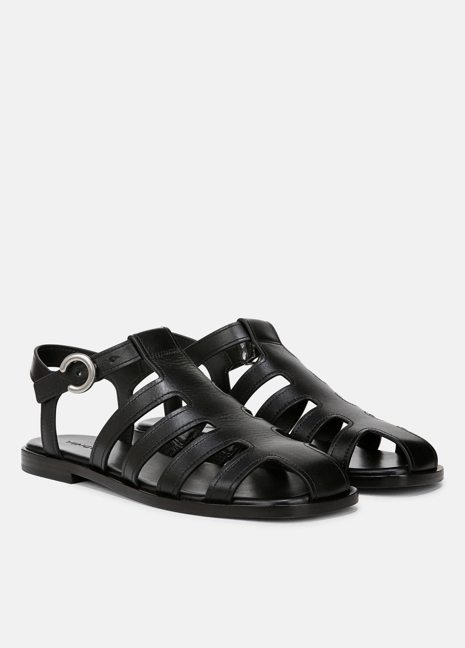 Melina Leather Fisherman Sandal Product Image