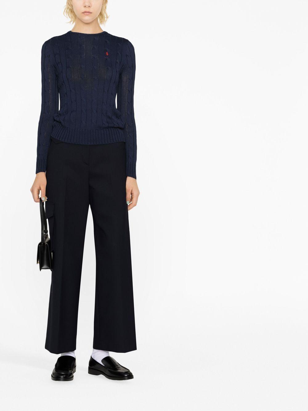 Polo Pony cable-knit jumper Product Image