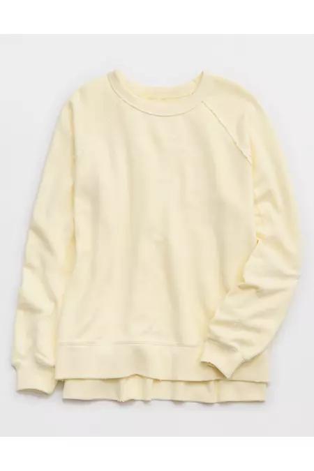 Aerie East West Crew Sweatshirt Women's Product Image