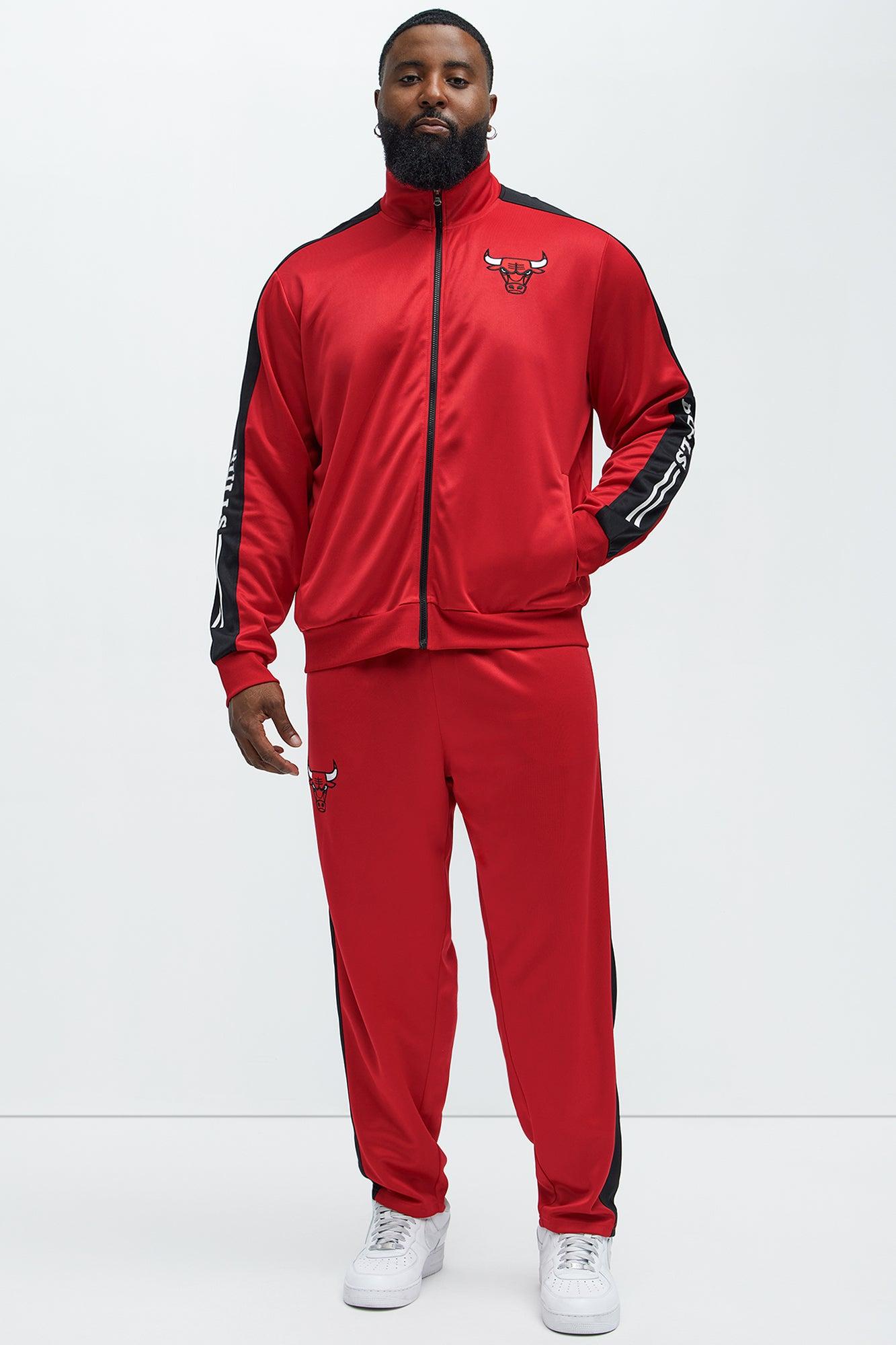 Bulls Stand By Track Pants - Red Male Product Image