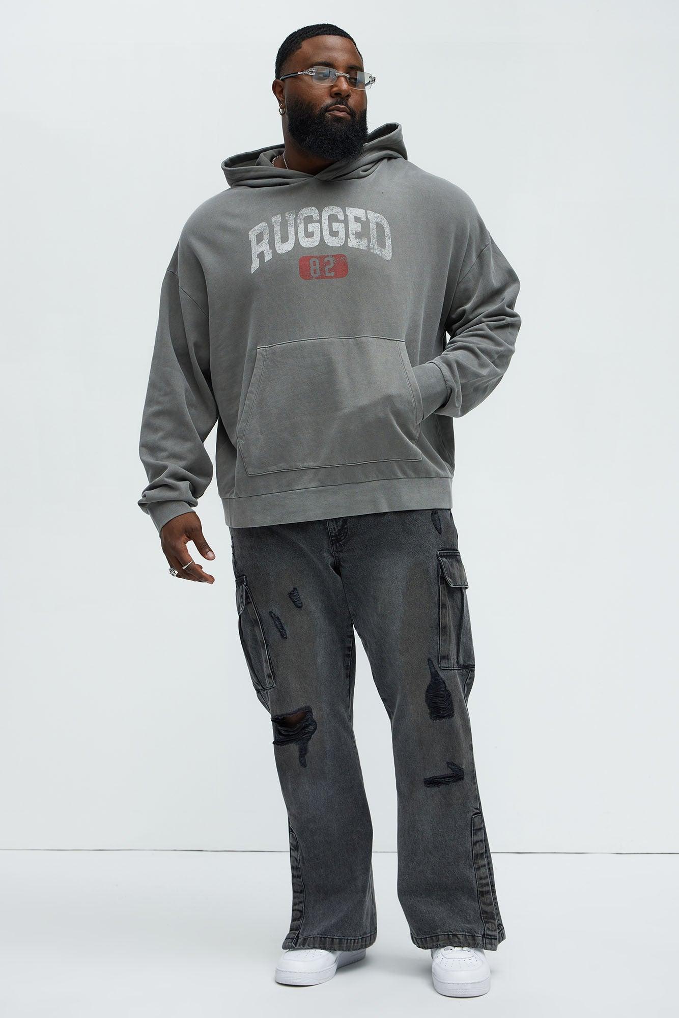 Rugged 82 Hoodie - Charcoal Product Image