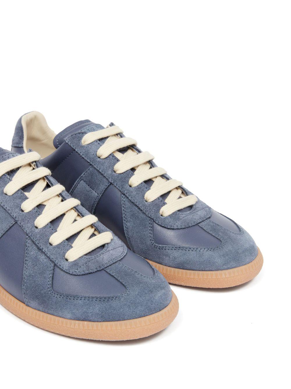 Replica low-top leather sneakers Product Image