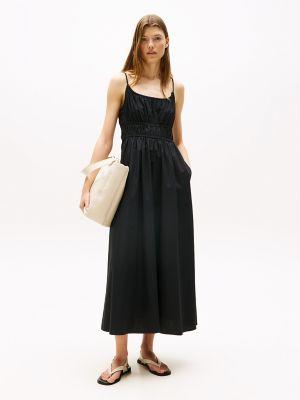 Sleeveless Smocked Midi Dress Product Image