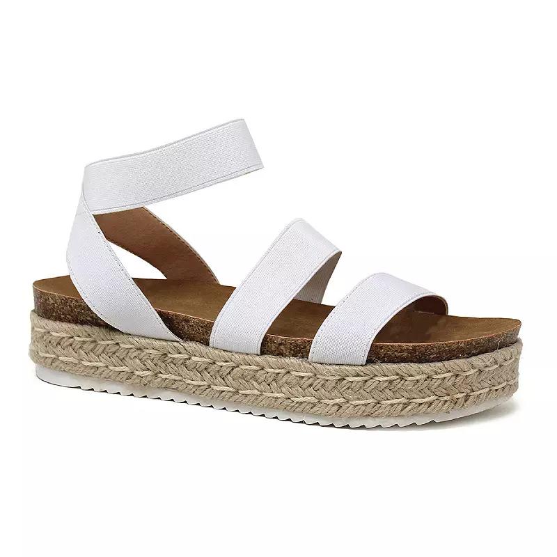 Yoki Chiara 10 Women's Espadrille Platform Sandals,  Product Image