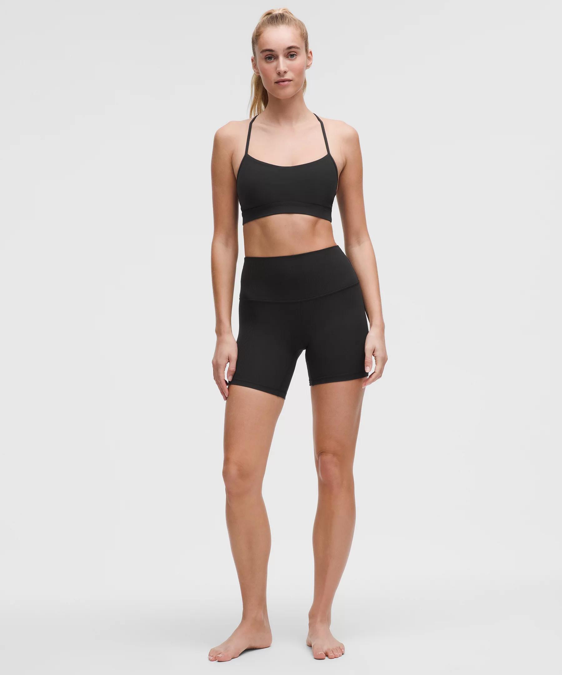 lululemon Align™ High-Rise Ribbed Short 6" Product Image