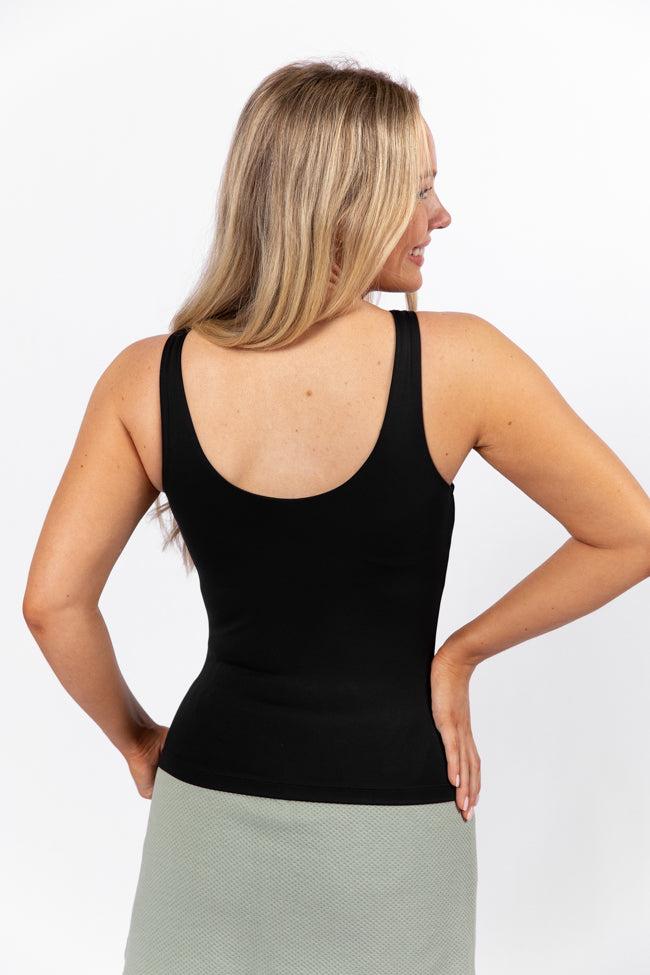 You're A Star Black High Neck Tank FINAL SALE Product Image