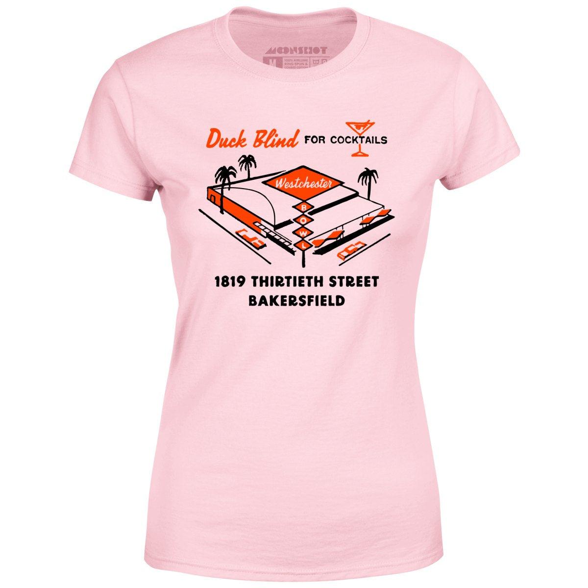 Westchester Bowl v2 - Bakersfield, CA - Vintage Bowling Alley - Women's T-Shirt Female Product Image