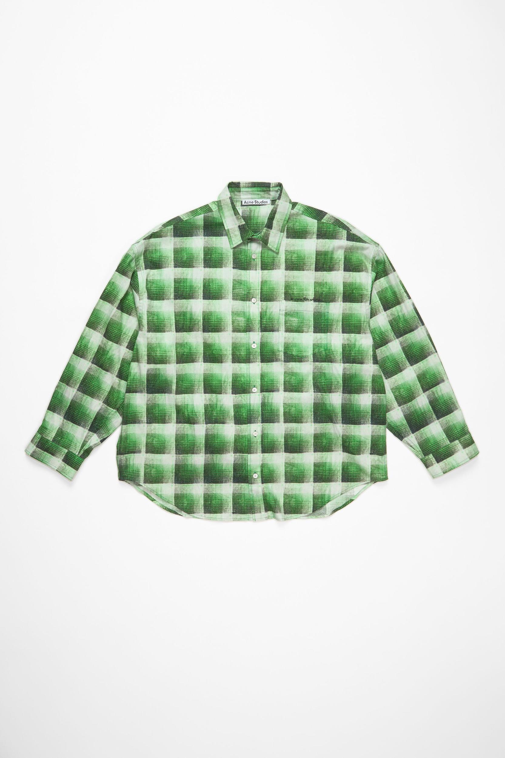 Check button-up shirt Product Image