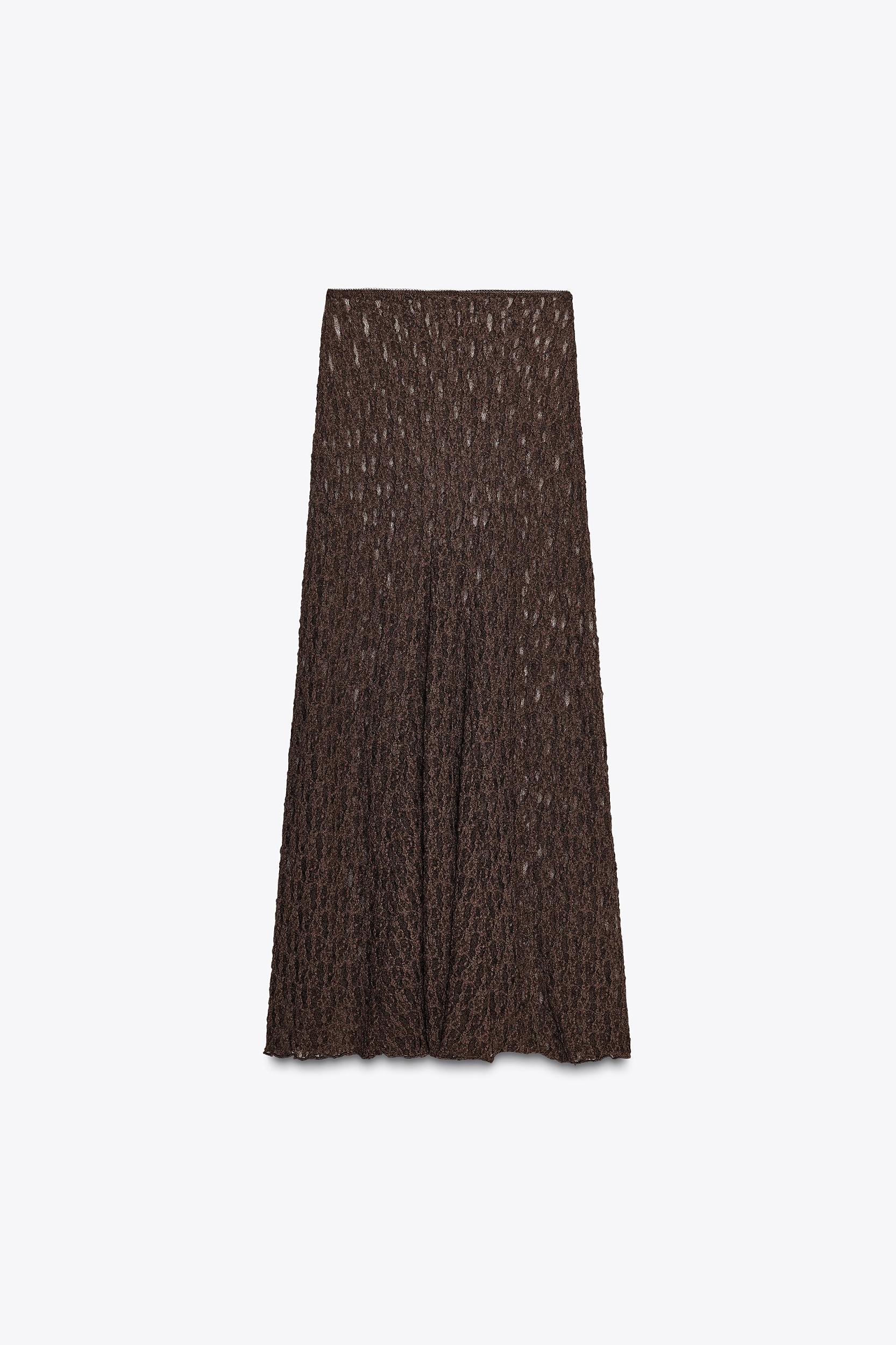 LONG LACE SKIRT Product Image
