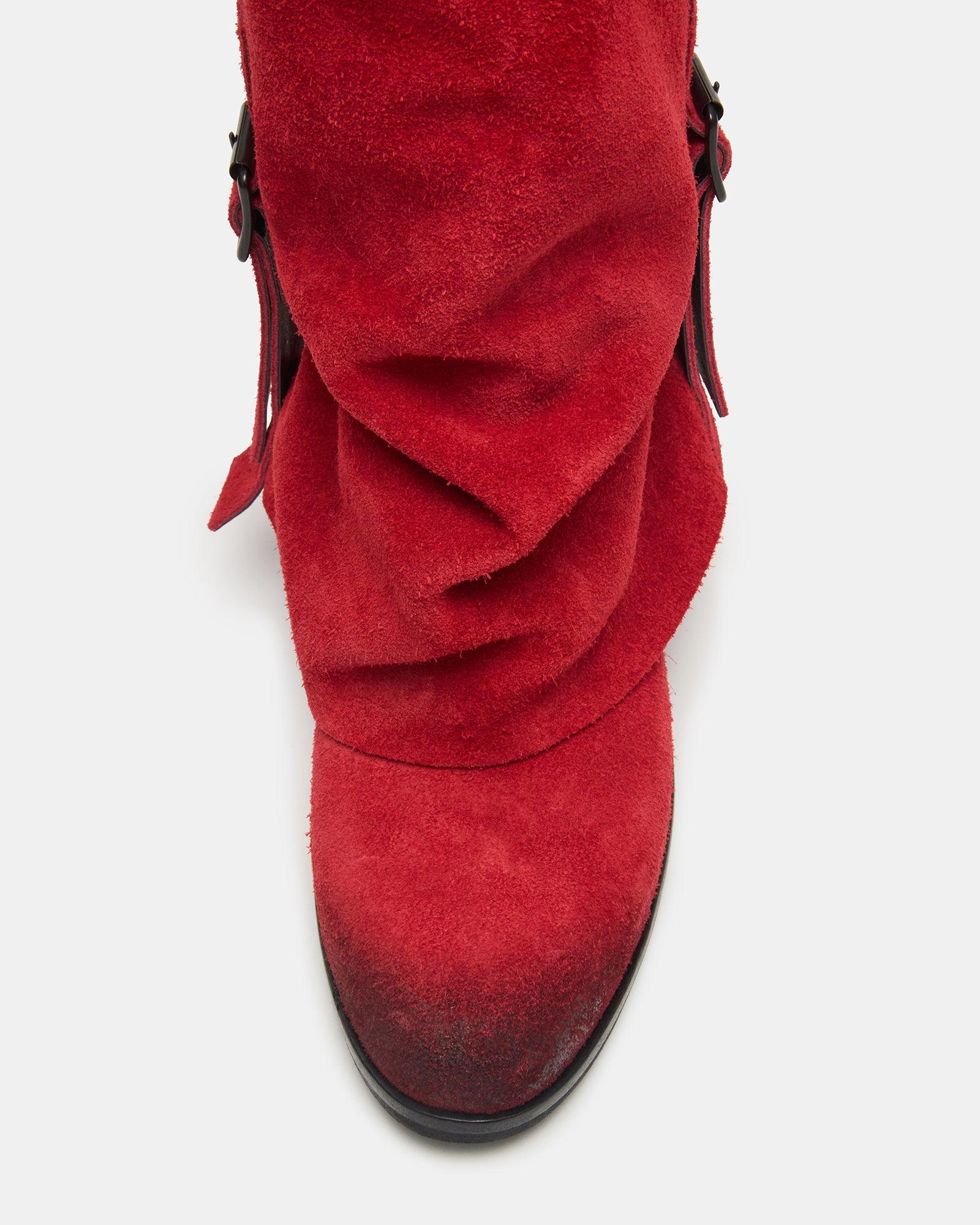 BOZEMAN RED SUEDE Female Product Image